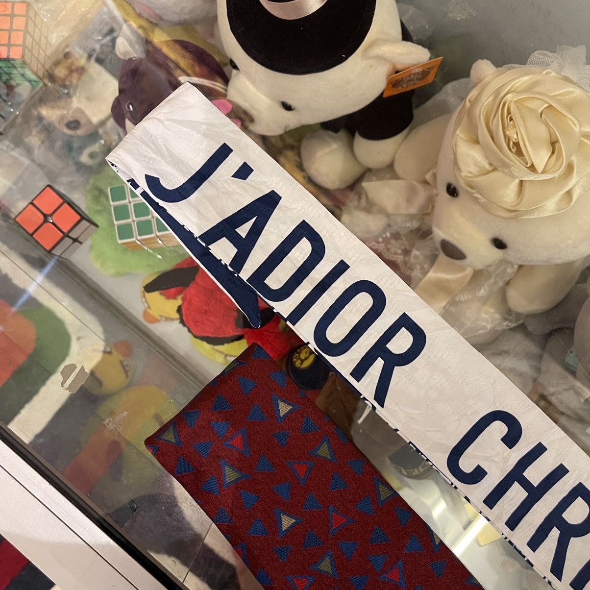 Christian Dior Monsieur Christian Dior Combo Tie Cristian Dior Twilly Free Gucci Size ONE SIZE - 3 Thumbnail