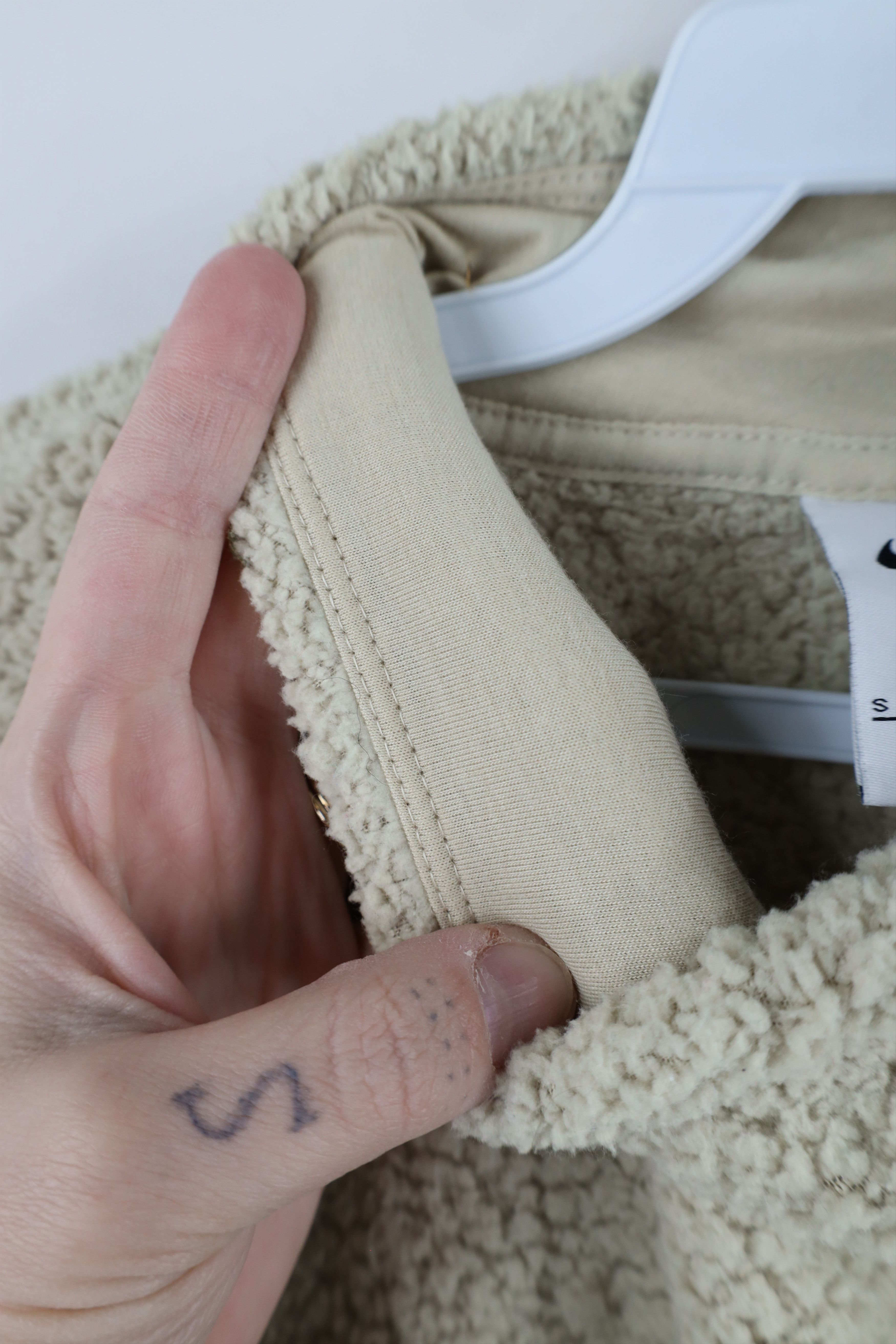 Nike × Vintage Nike Therma Scott Mini Swoosh Deep Pile Fleece Sweater Size S / US 4 / IT 40 - 7 Thumbnail