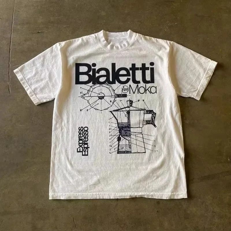 Vintage 3D Printed Casual Tees Size US XL / EU 56 / 4 - 1 Thumbnail