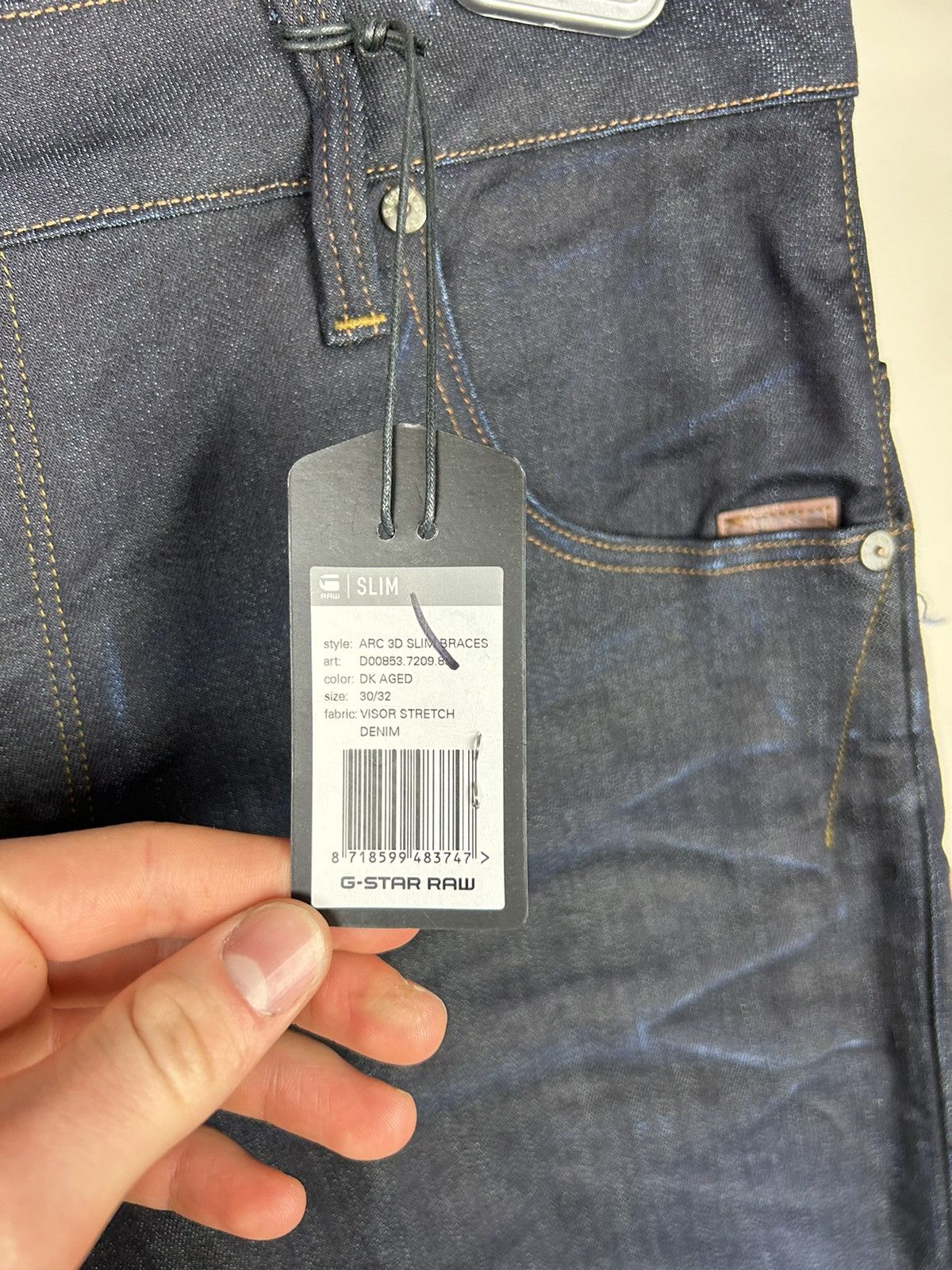 G-Star G-Tar Raw Arc 3D Slim COJ Jeans Size US 30 / EU 46 - 3 Thumbnail