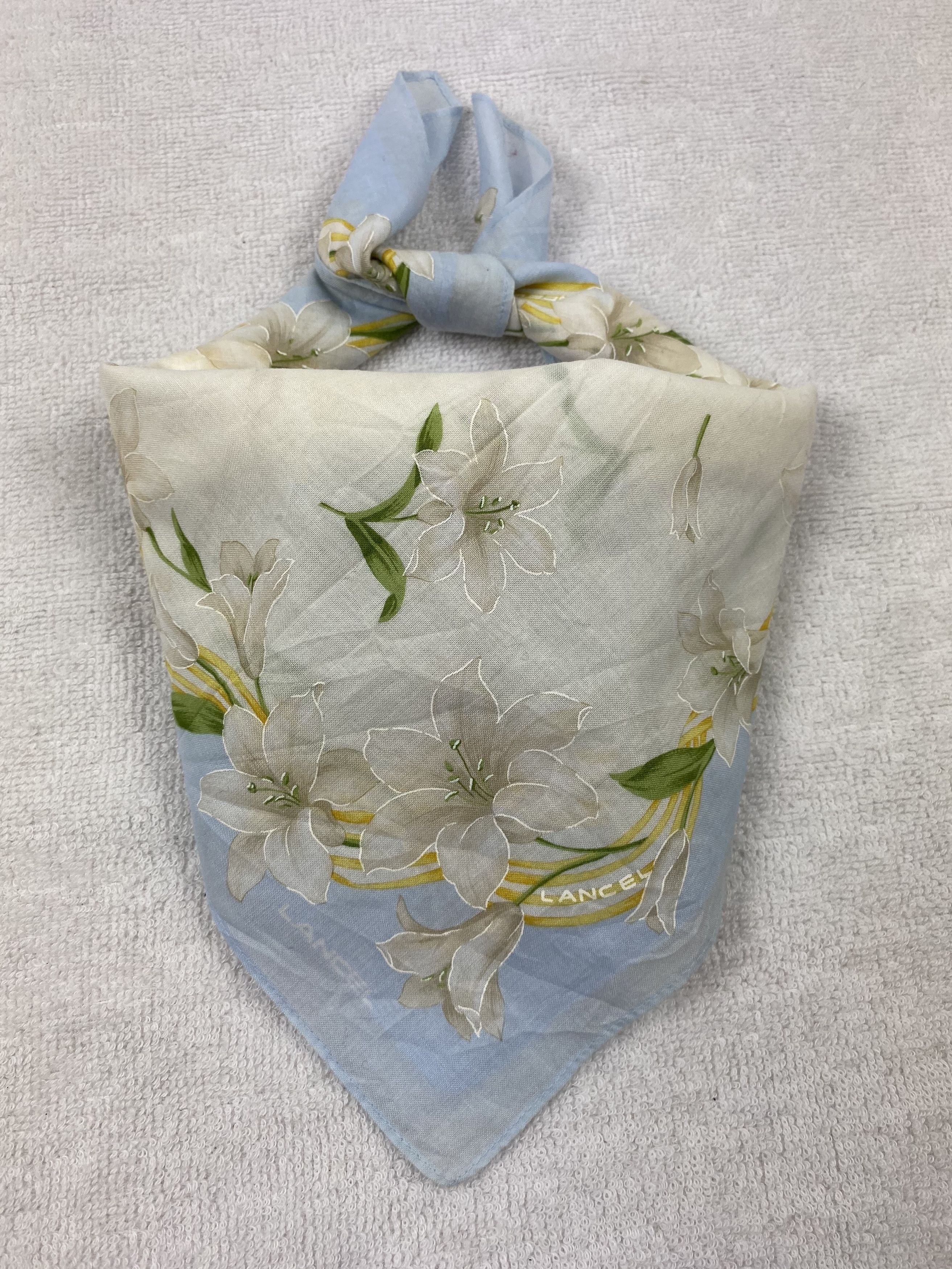 Lancel × Other × Vintage Lancel Handkerchief / Bandana / Neckerchief Size ONE SIZE - 1 Thumbnail