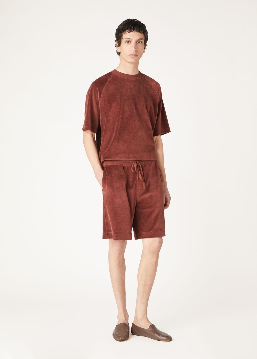 Loro Piana o1w1db10725 FAO5388 Duggia Bermuda Short in Red Size US 36 / EU 52 - 2 Thumbnail