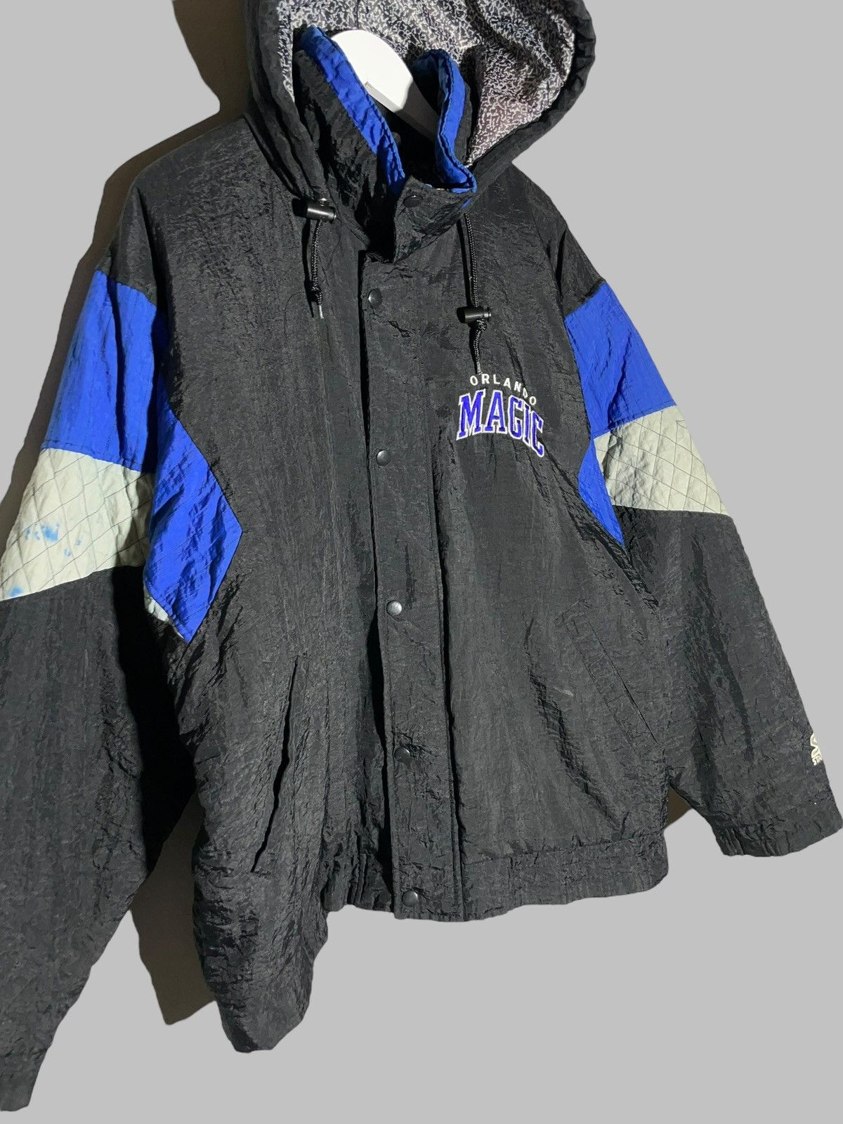 NBA × Starter × Vintage Orlando Magic Vintage 90’s Starter Basketball NBA Jacket Size US L / EU 52-54 / 3 - 6 Thumbnail