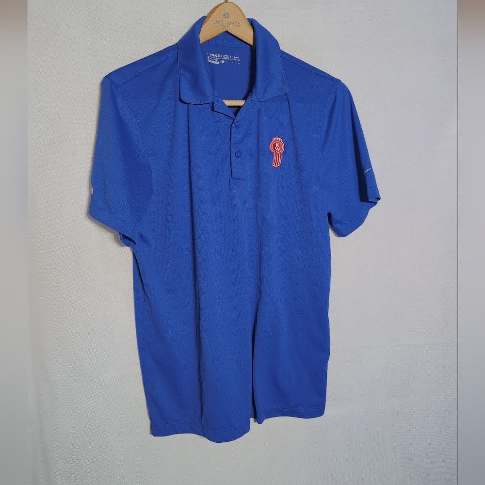 Nike Kenworth Paccar Sz S Blue Polo Shirt By Nike Golf Embroider Size US S / EU 44-46 / 1 - 2 Thumbnail