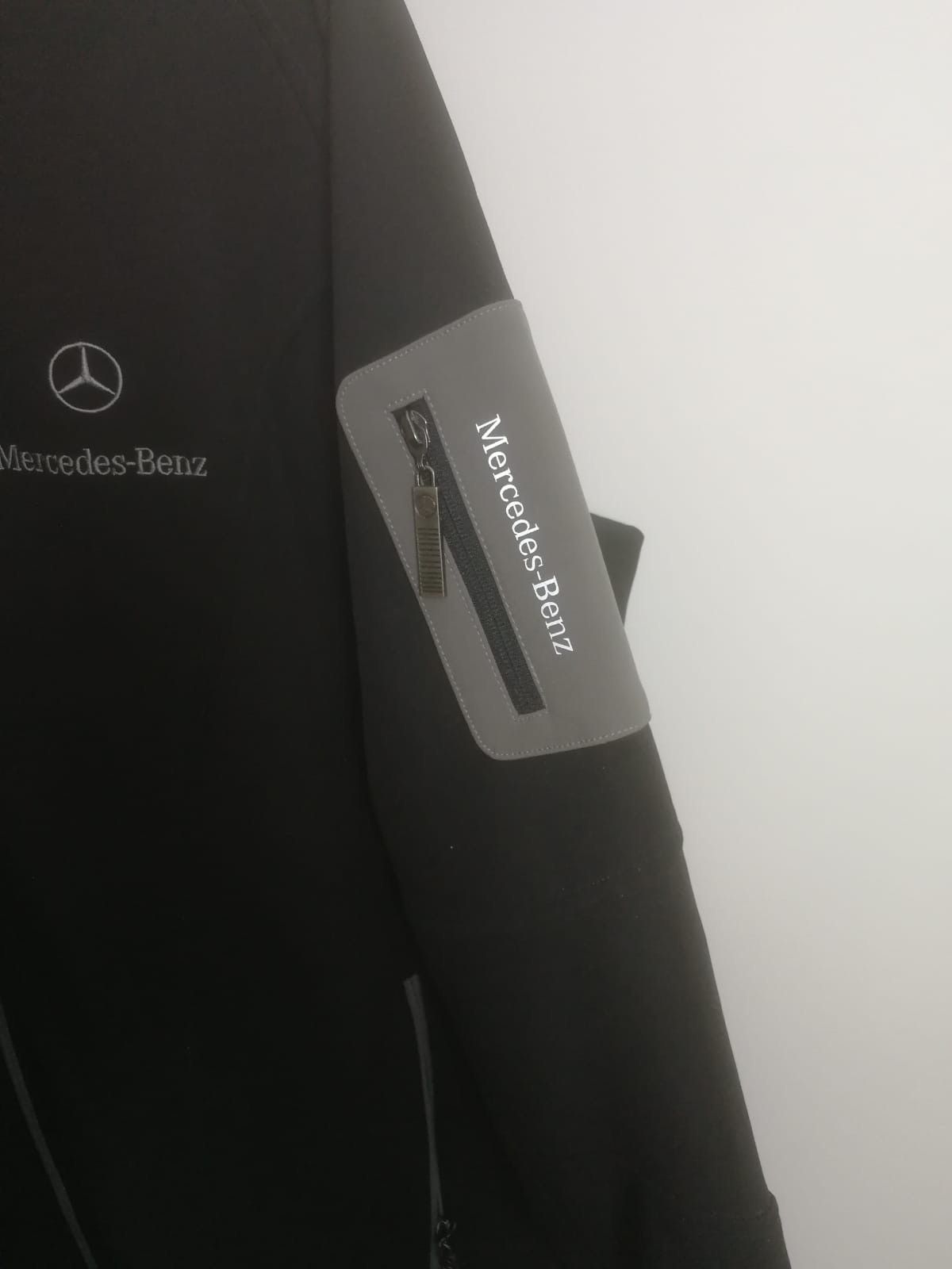 Mercedes-Benz Mercedes Benz softshell jacket Black racing y2k vintage Size US XL / EU 56 / 4 - 11 Thumbnail
