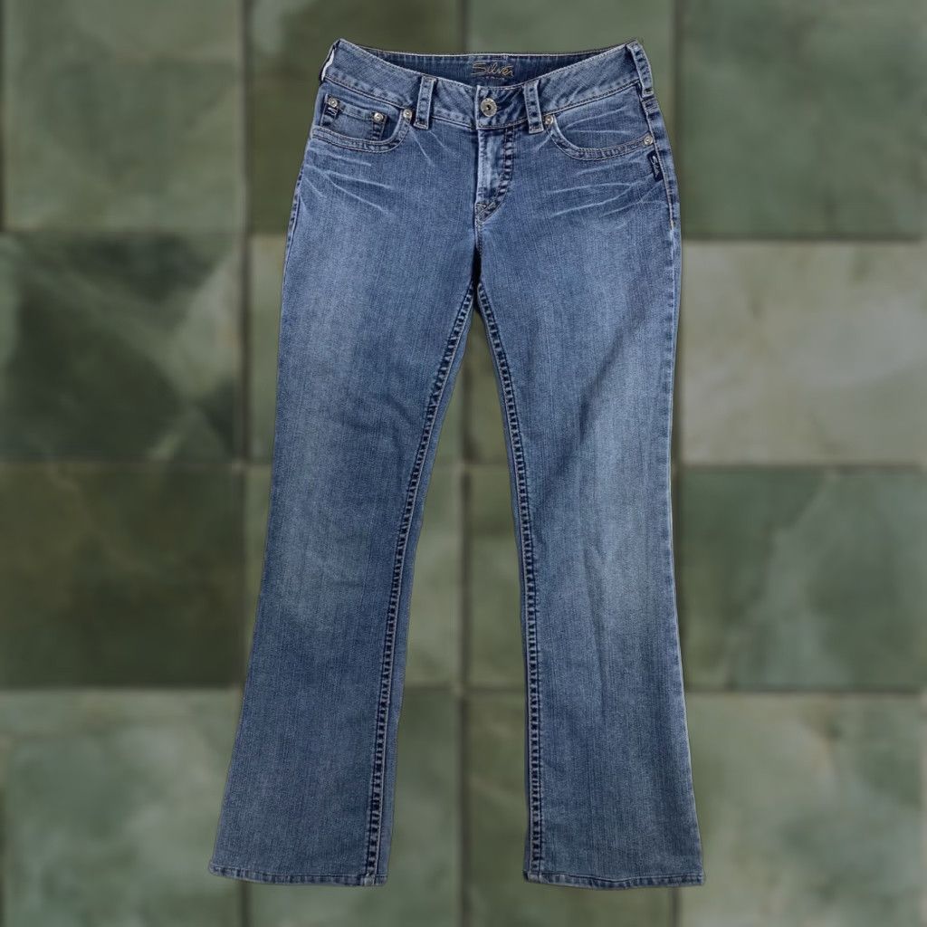 Silver Jeans Co. Silver Jeans Julia Bootcut Blue Women's Jeans Size 28 Size 28" / US 6 / IT 42 - 1 Thumbnail
