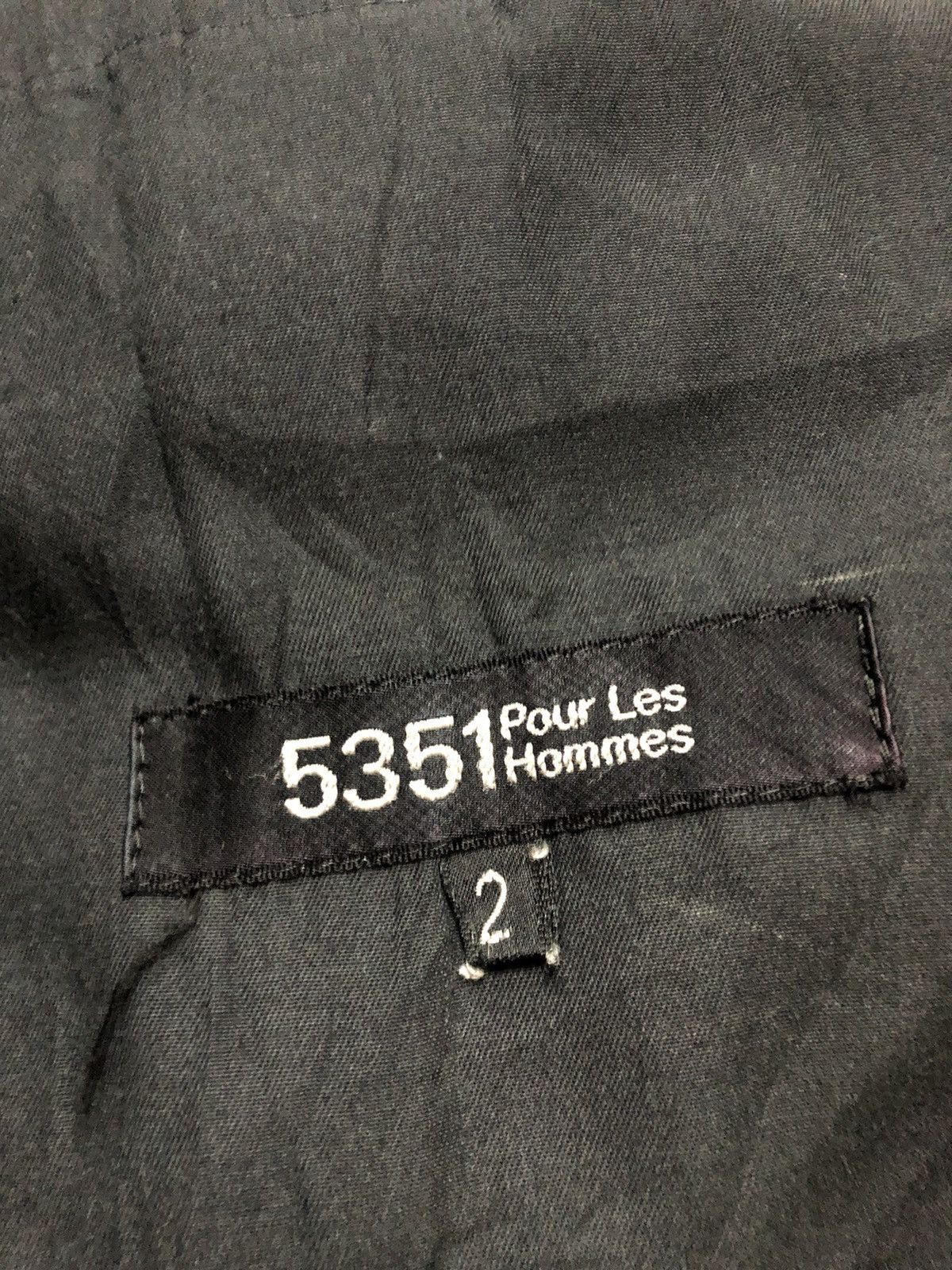 5351 POUR LES HOMMES 5351 Pour Less Homme Stripe Jacket Size US M / EU 48-50 / 2 - 3 Thumbnail
