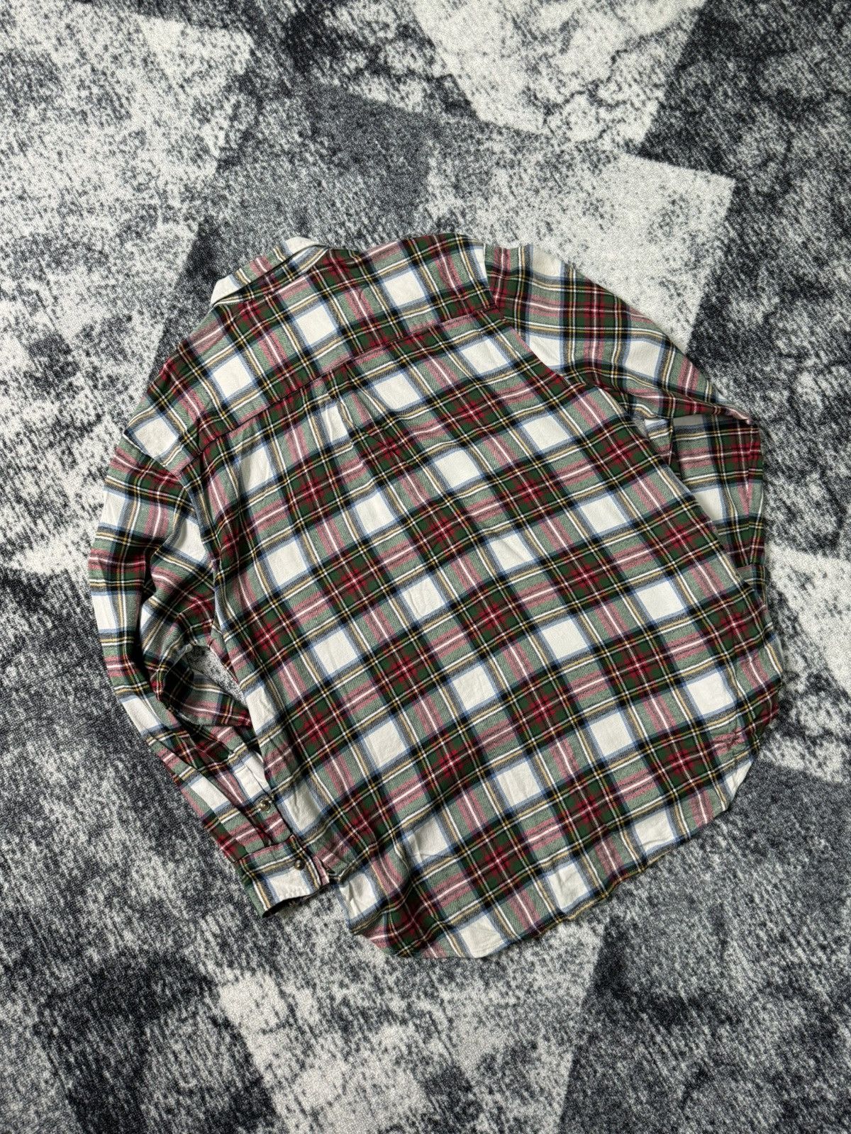 Gap Vintage Gap Flannel Shirt Button Ups Tall Grand Oversize Size US L / EU 52-54 / 3 - 7 Thumbnail
