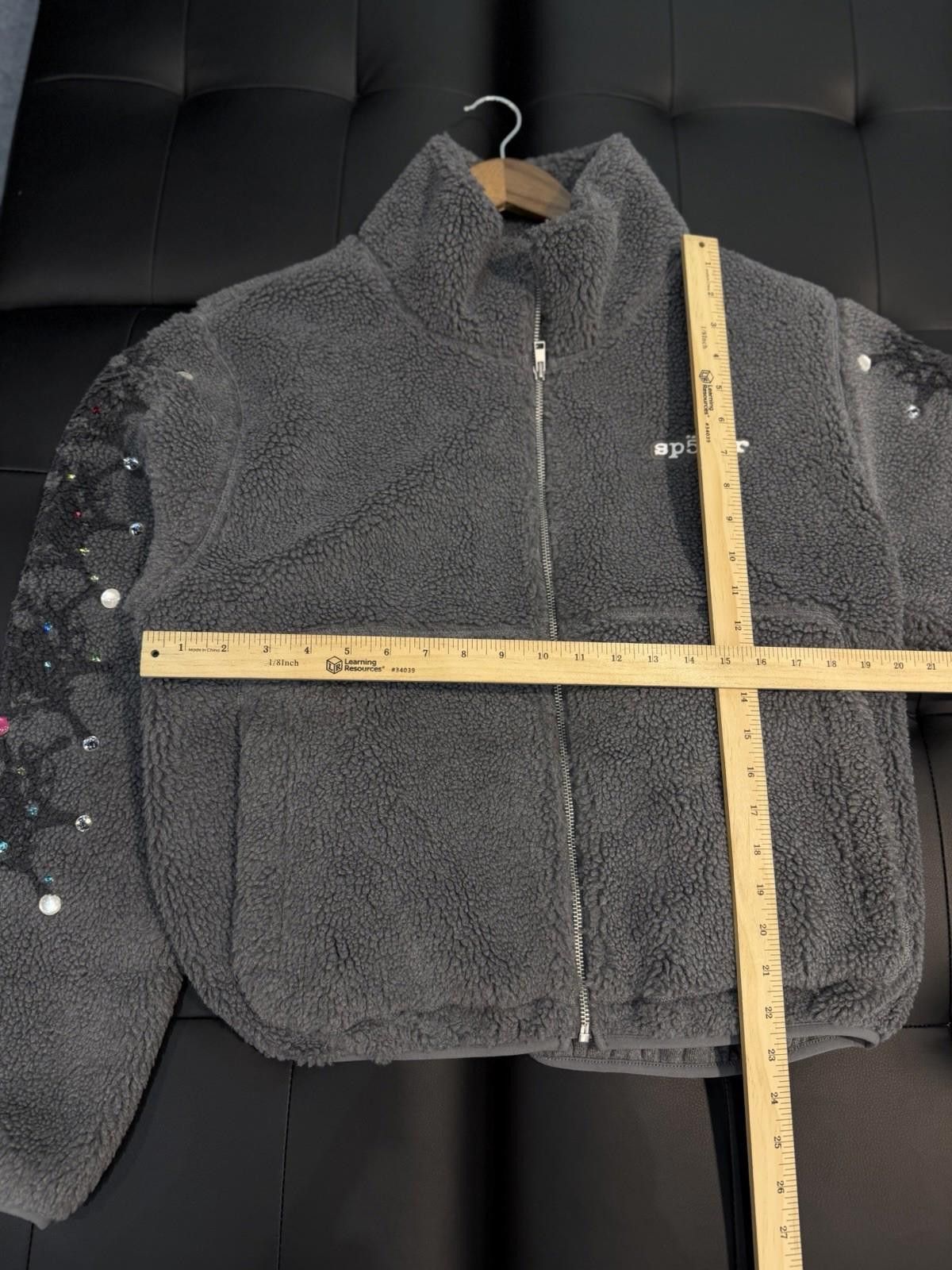 Sp5der Sp5der Worldwide Fleece Webstone Teddy Zip Up Medium NEW Size US M / EU 48-50 / 2 - 10 Thumbnail