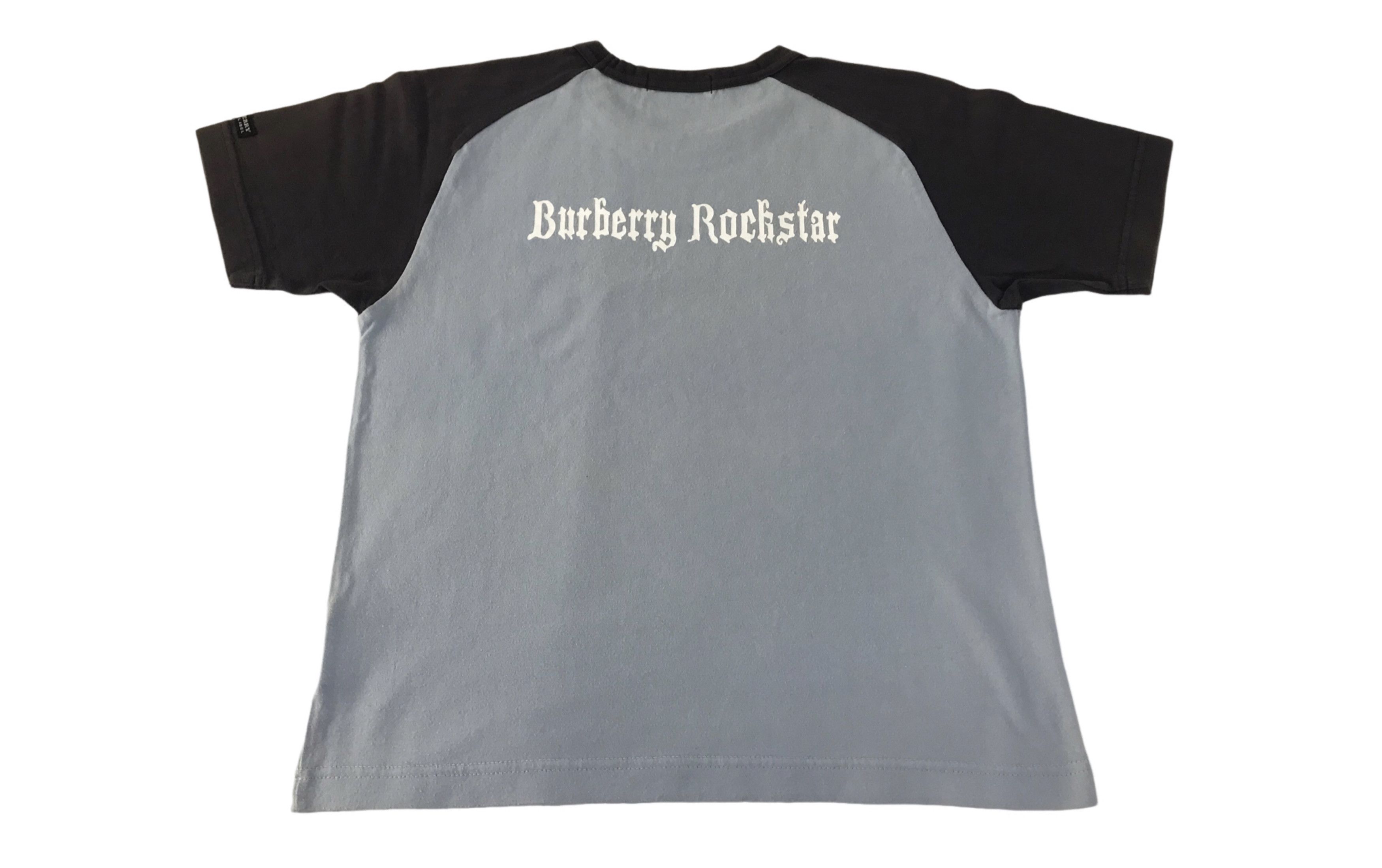 Burberry × Designer Burberry Black Label Rockstar Raglan Printed Tee Size S / US 4 / IT 40 - 2 Thumbnail