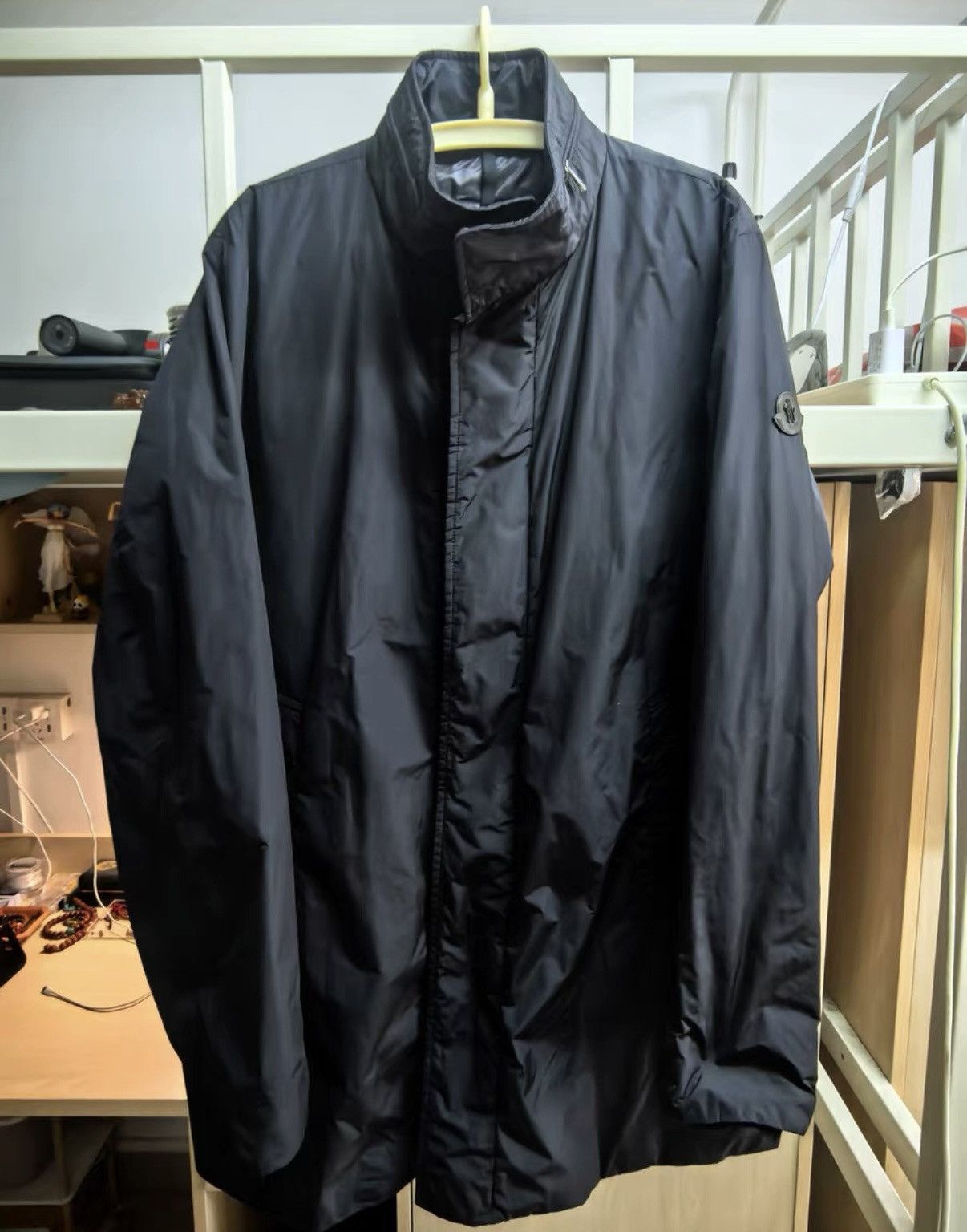 Moncler Moncler Black Down Coat Size US XL / EU 56 / 4 - 1 Thumbnail