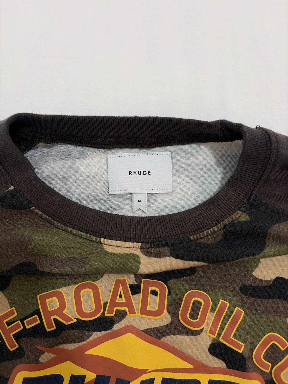 Rhude Rhude Camo Off Road Oil Black Hills Desert Racing Longsleeve Size US M / EU 48-50 / 2 - 6 Thumbnail