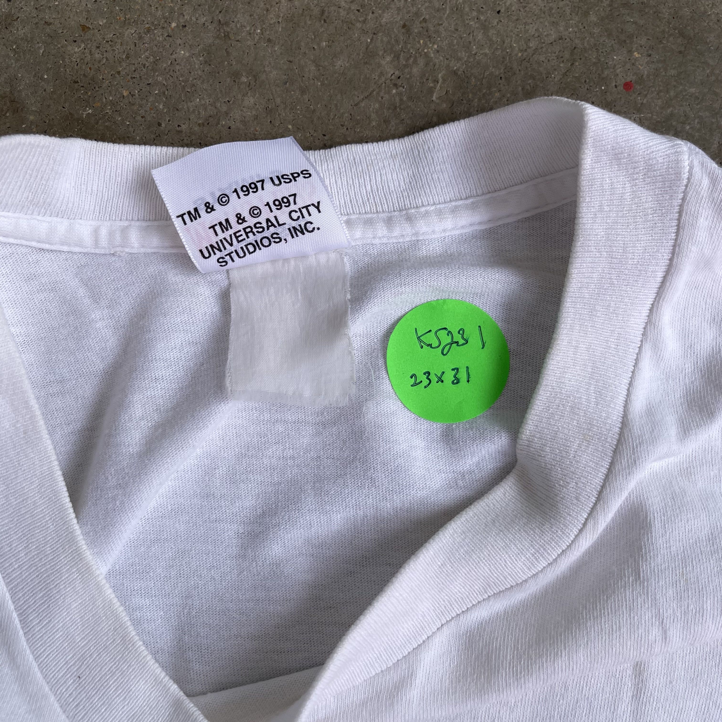 Vintage Vintage 90s Frankenstein T-shirt Universal Studio Movie Tee Size US L / EU 52-54 / 3 - 5 Thumbnail