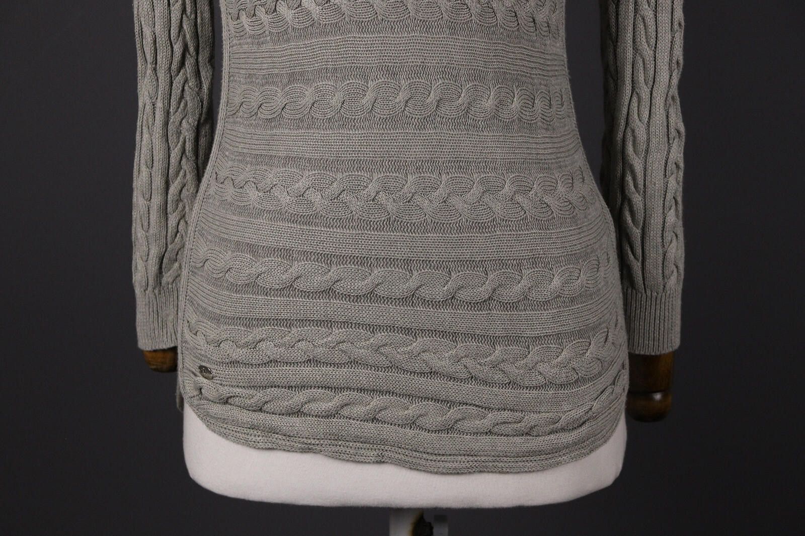 Lauren Ralph Lauren Lauren Ralph Lauren Gray Cable Knit Sweater Size XS Size XS / US 0-2 / IT 36-38 - 3 Thumbnail