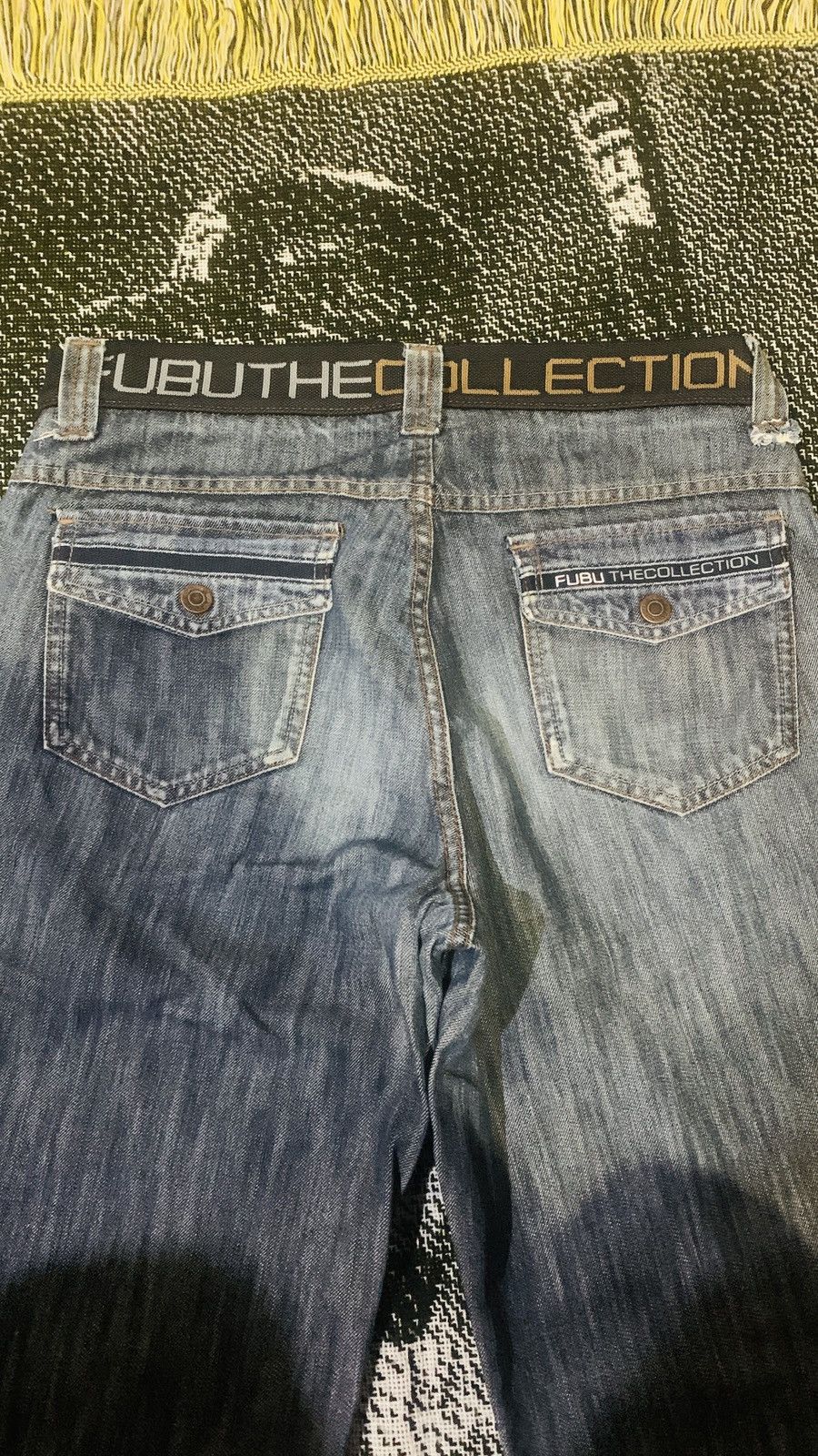 Fubu × Vintage Vintage Fubu Raw Indigo Jeans Size US 34 / EU 50 - 5 Thumbnail