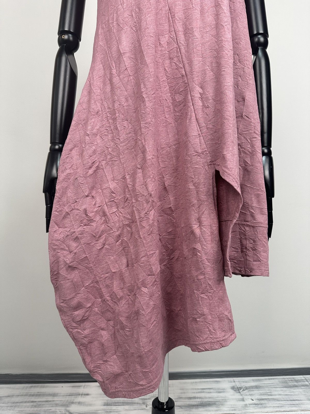 Other LIKA SCHMODSIEN Avant Garde Lagenlook Asymmetric Tunic Dress Size M / US 6-8 / IT 42-44 - 4 Thumbnail