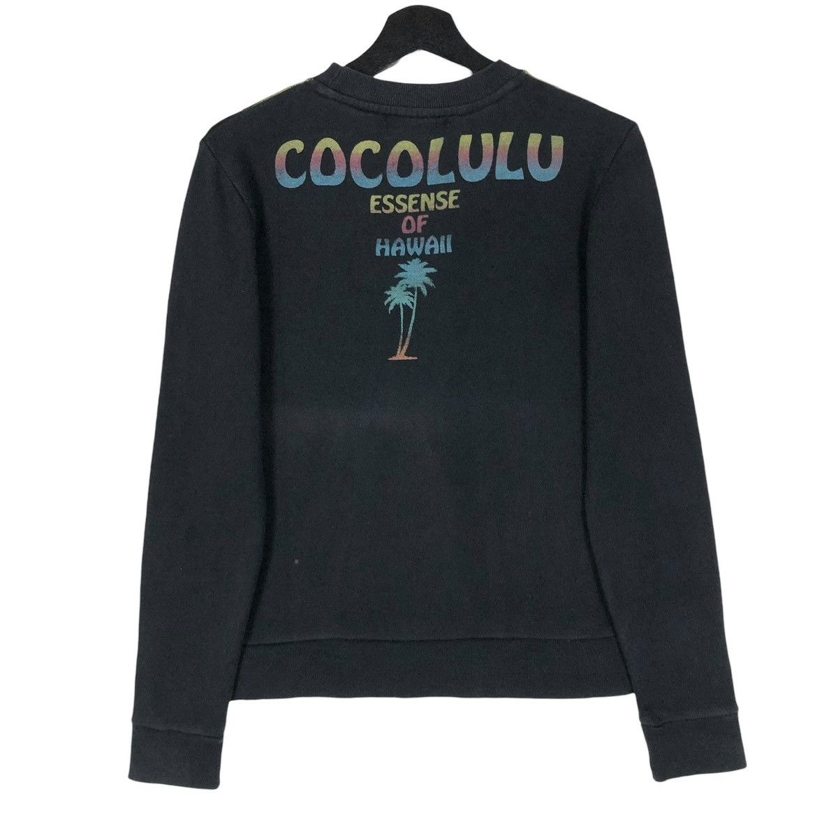 Japanese Brand Vintage 90s Cocolulu Sweatshirt Hawaiian Over print Women Size S / US 4 / IT 40 - 12 Thumbnail