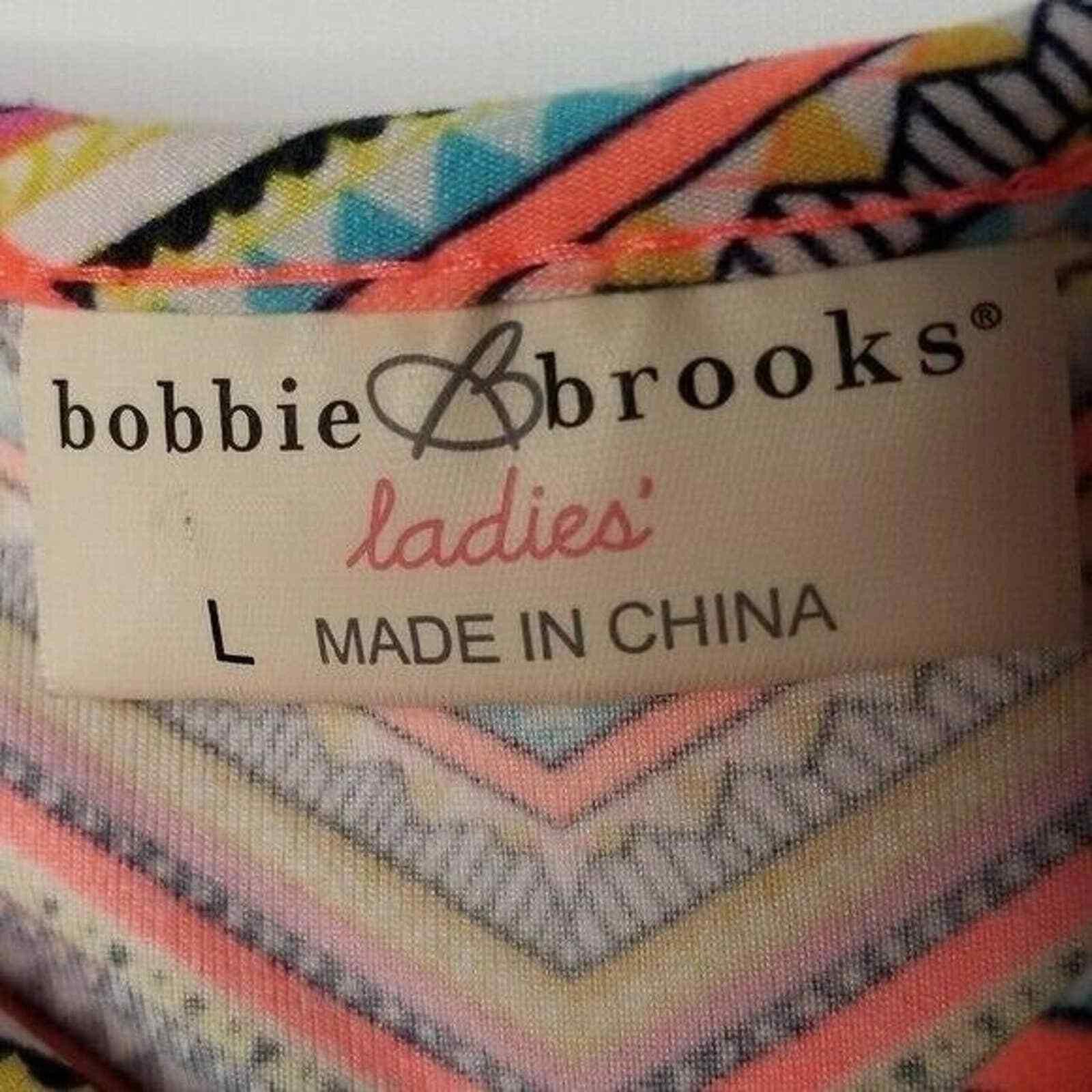 Other Bobbie Brooks Dress Neon Bright Print Juniors Large L Soft Size L / US 10 / IT 46 - 4 Thumbnail