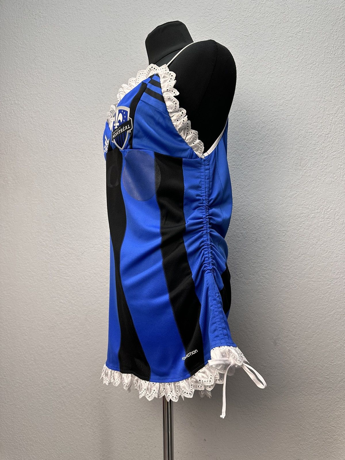 Adidas Vintage Montreal jersey Handmade Dress t-shirt Milan Japan Size M / US 6-8 / IT 42-44 - 10 Thumbnail