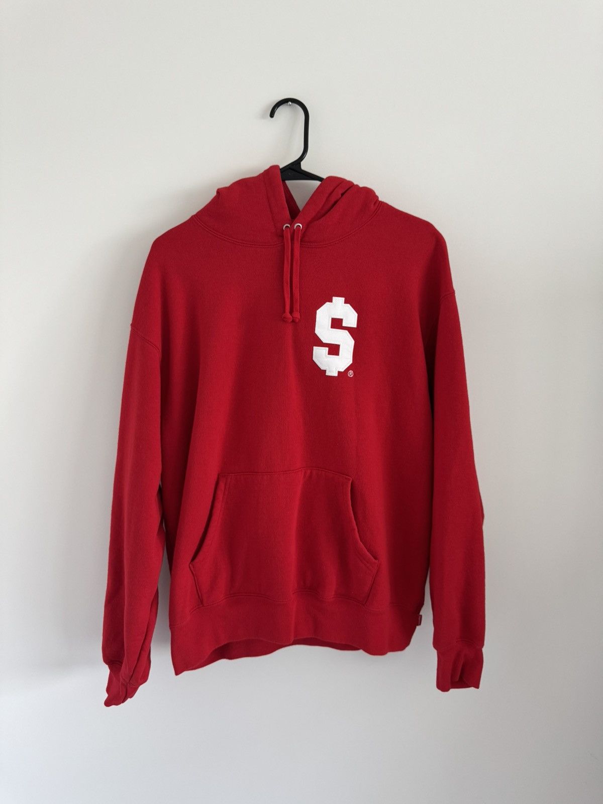 Preowned Supreme $ Red Hoodie