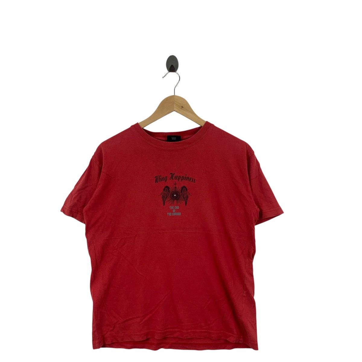 Bullet Noise BULLET NOISE Wing Happiness The End Of The Ground Tee Shirt Size US M / EU 48-50 / 2 - 5 Thumbnail
