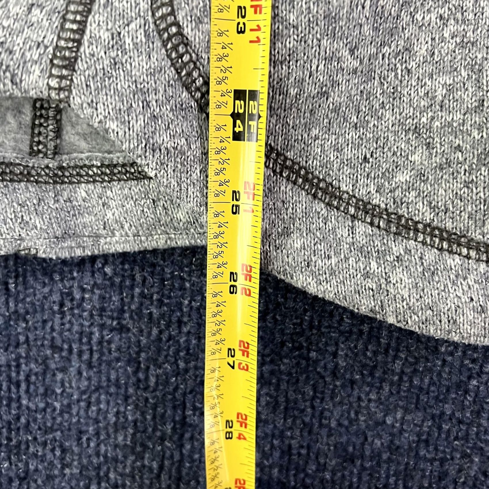 Eddie Bauer Eddie Bauer Womens Hooded Full Zip Knit Sweater 2XL Gray Fleece Jacket/Coat Size XXL / US 16-18 / IT 52-54 - 4 Thumbnail