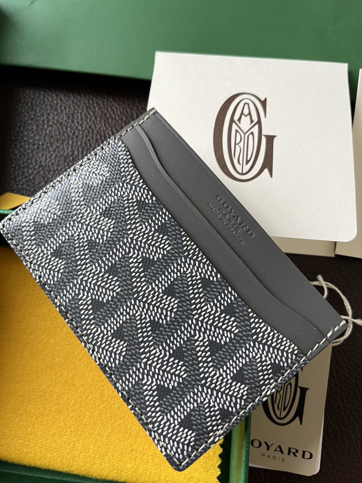 Goyard Goyard Leather Card Holder Brand New Giftable Condition Size ONE SIZE - 12 Thumbnail