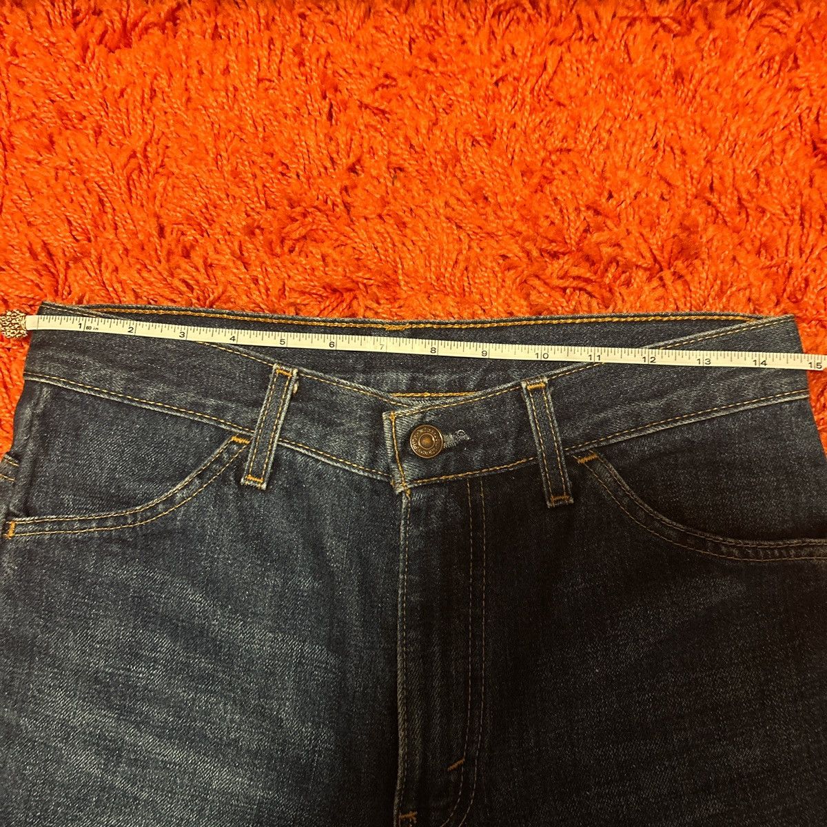 Levi's Vintage Clothing Levis 684 Orange Tab Bell Bottoms Flare Rare Size 28" / US 6 / IT 42 - 3 Thumbnail