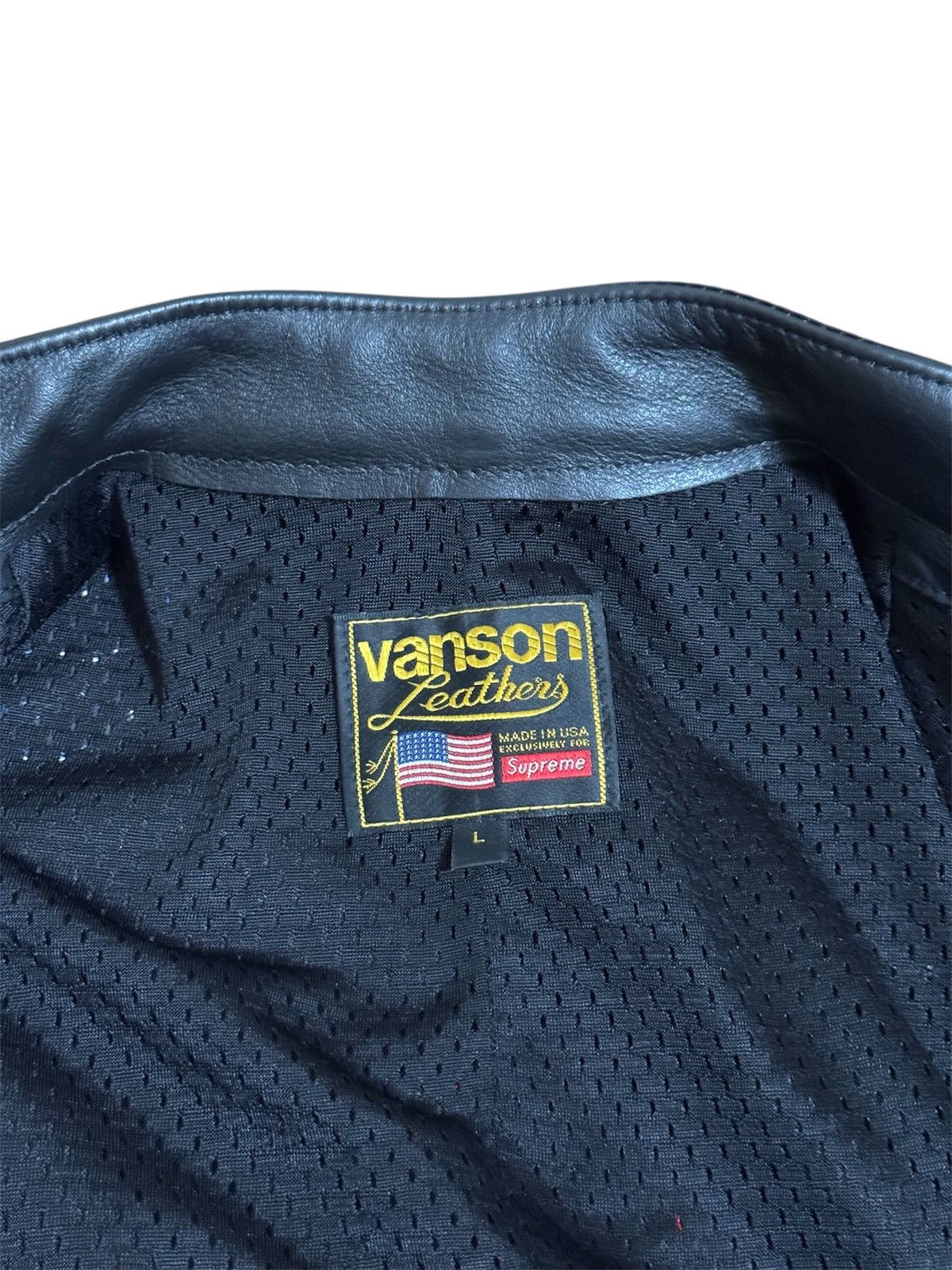 Supreme × Vanson Leathers 🔥Supreme x Vanson Leathers Multi Logo Letters Cordura Jacket Size US L / EU 52-54 / 3 - 16 Thumbnail