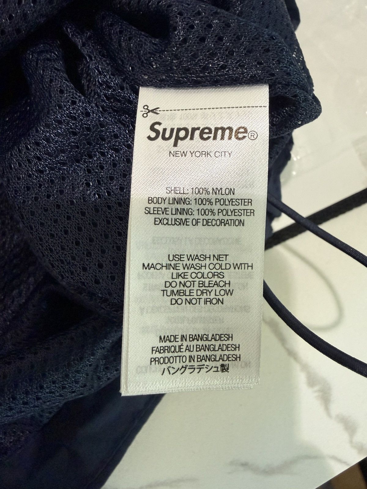 Supreme SUPREME LOGO TAPING TRACK PANT (NAVY) (M) SS26 Size US M / EU 48-50 / 2 - 14 Thumbnail