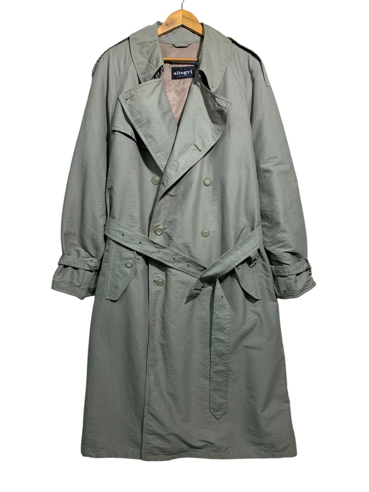 Allegri 🔥ALLEGRI ITALY DOUBLE BREAST TRENCHCOATS Size US L / EU 52-54 / 3 - 1 Thumbnail