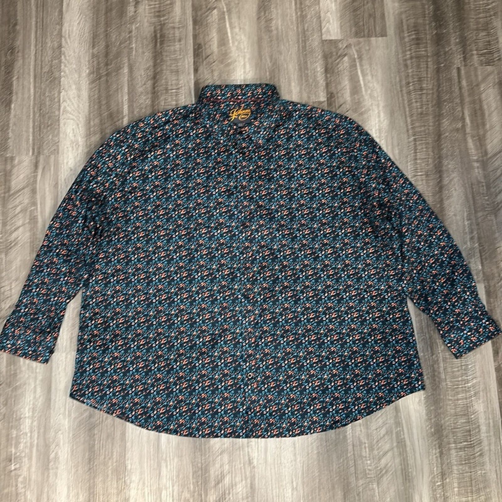 Other Johnny Bigg Floral Long Sleeve Button Down - 5XL Size US XXL / EU 58 / 5 - 2 Thumbnail