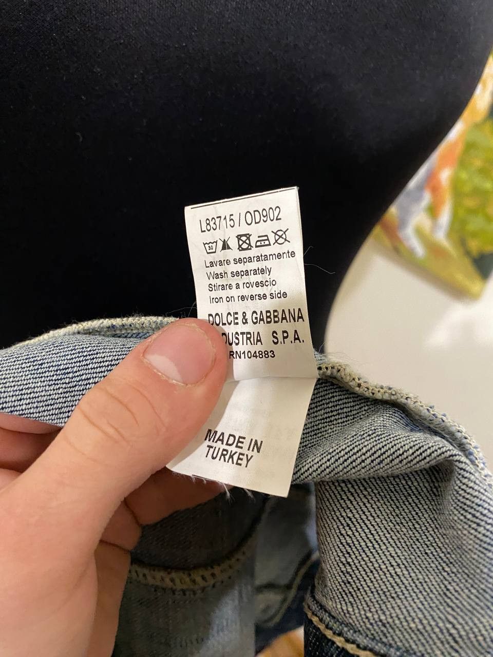 Dolce & Gabbana f vintage D&G Dolce & Gabbana Junior distressed denim jeans Size S / US 4 / IT 40 - 11 Thumbnail