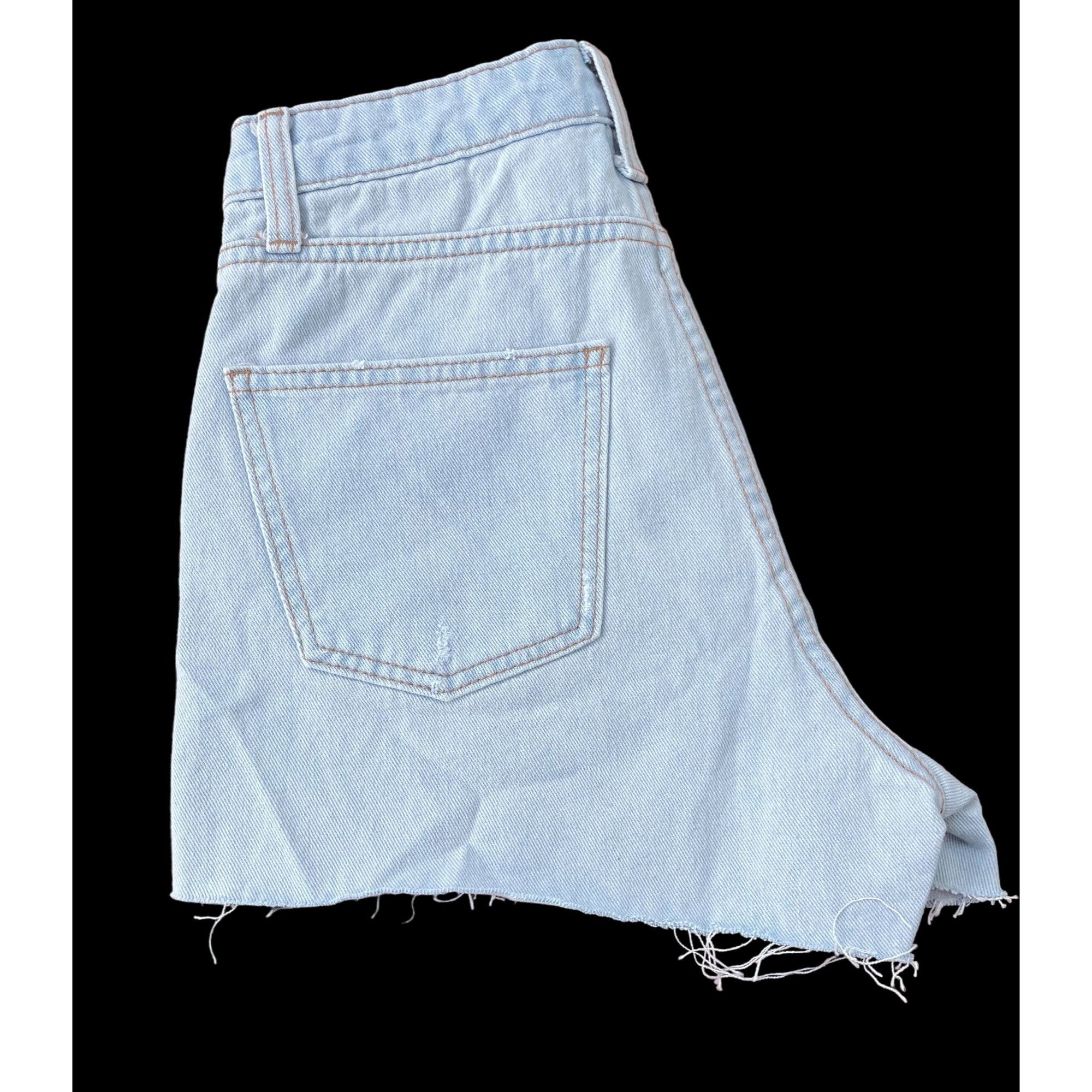 Other Wild Fable - Women's High-Rise Cutoff Short - Light Blue - 0 Size 24" / US 00 / IT 34 - 12 Thumbnail