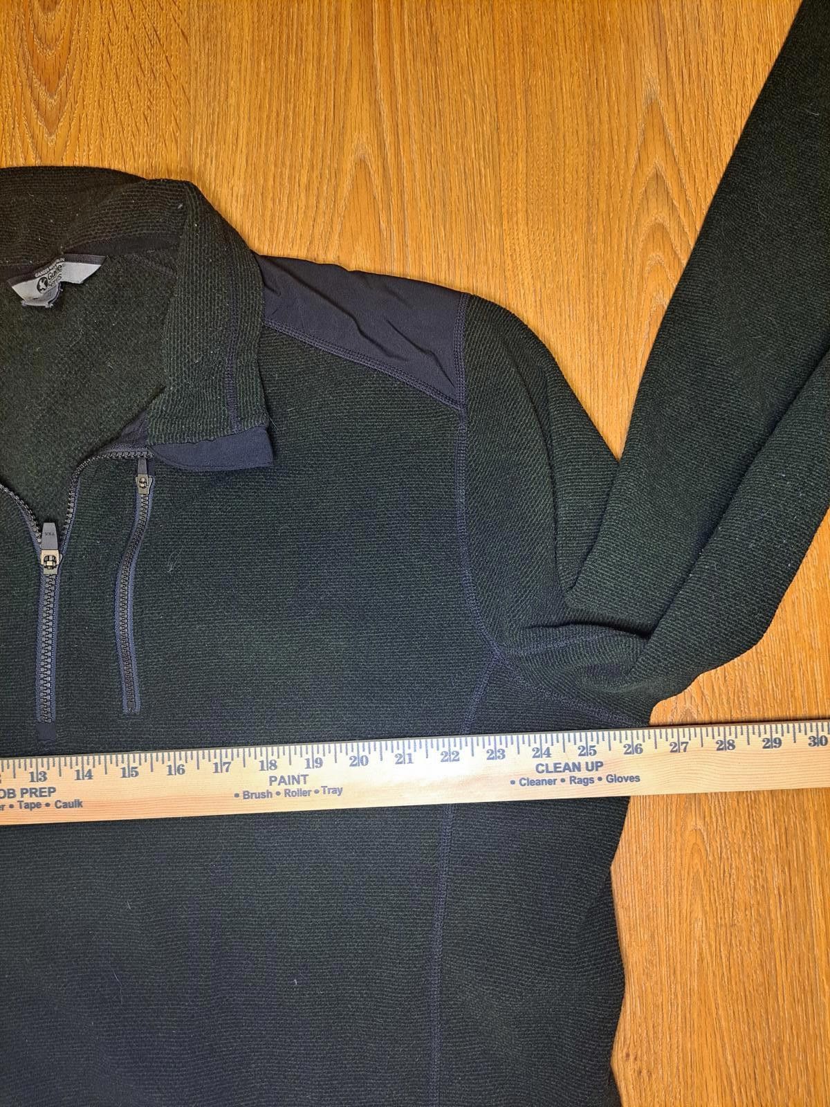 Designer Gander Mountain Sweater Mens Green XL Quarter Zip Pullover Size US XL / EU 56 / 4 - 6 Thumbnail