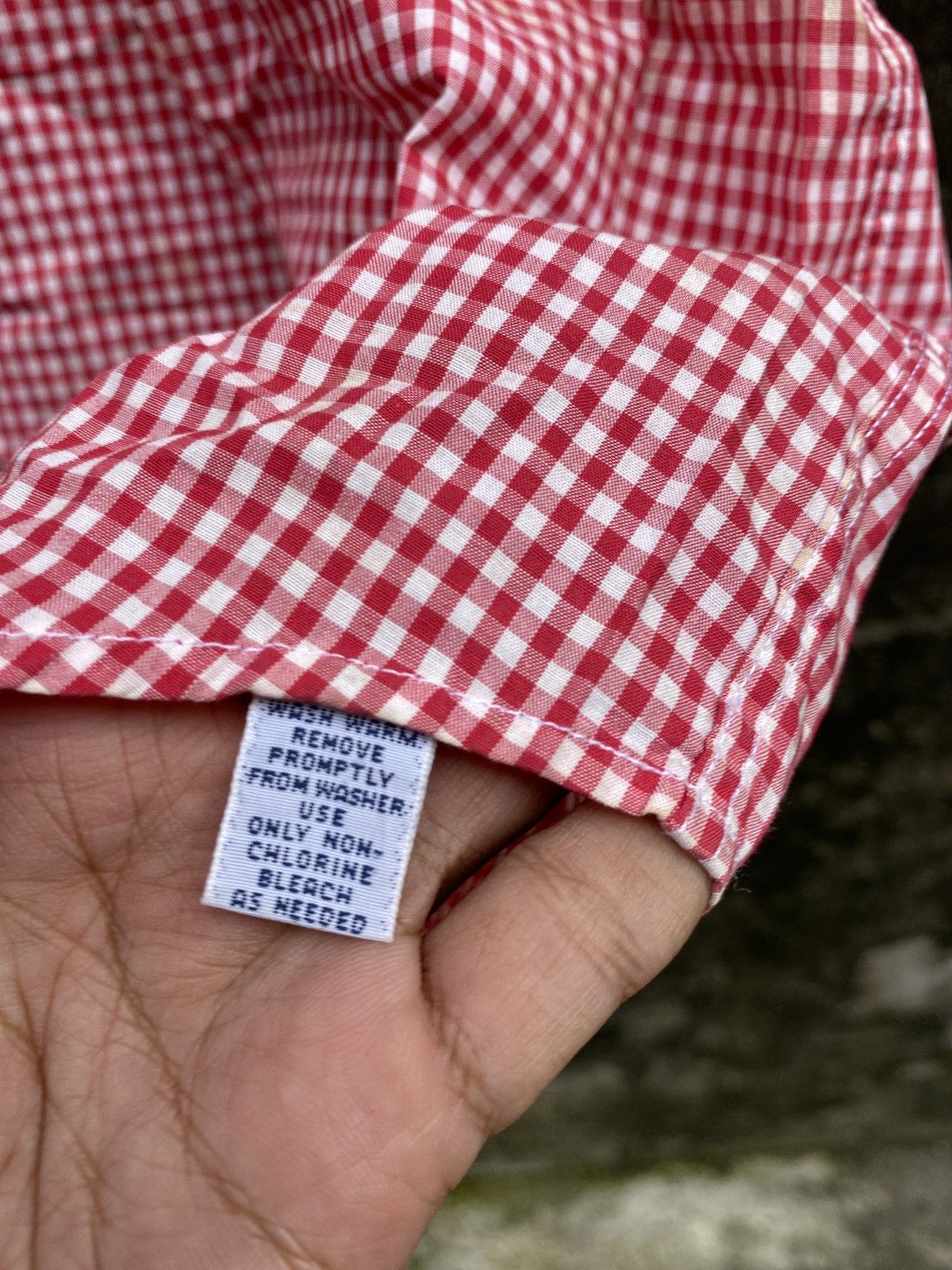 Polo Ralph Lauren Vintage Polo Ralph Lauren Gingham Pullover Shirt Size US L / EU 52-54 / 3 - 5 Thumbnail