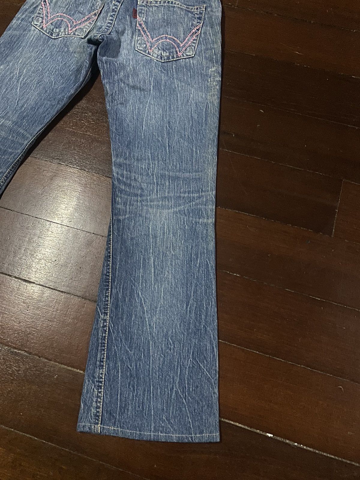 Edwin × If Six Was Nine × Japanese Brand FIRE 🔥 FLARE EDWIN 503 BLUE TRIP WIDE LEG BOOTCUT Size 32" / US 10 / IT 46 - 4 Thumbnail