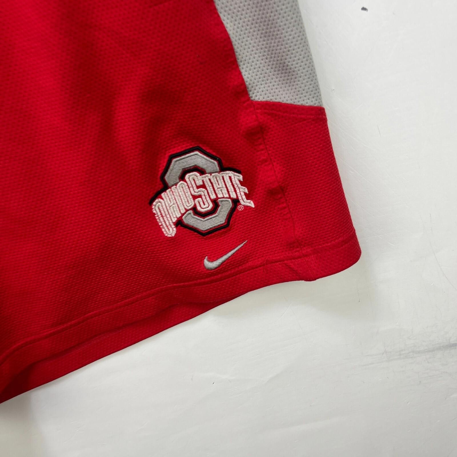 Nike Vintage Nike Ohio State University Buckeyes Shorts Large Size ONE SIZE - 2 Thumbnail