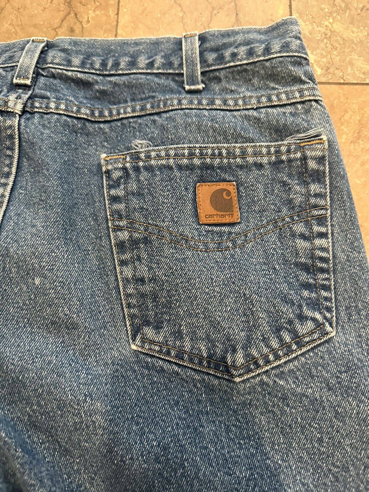 Carhartt Carhartt Relaxed Fit Jeans Men’s 36x34 Size US 36 / EU 52 - 8 Thumbnail