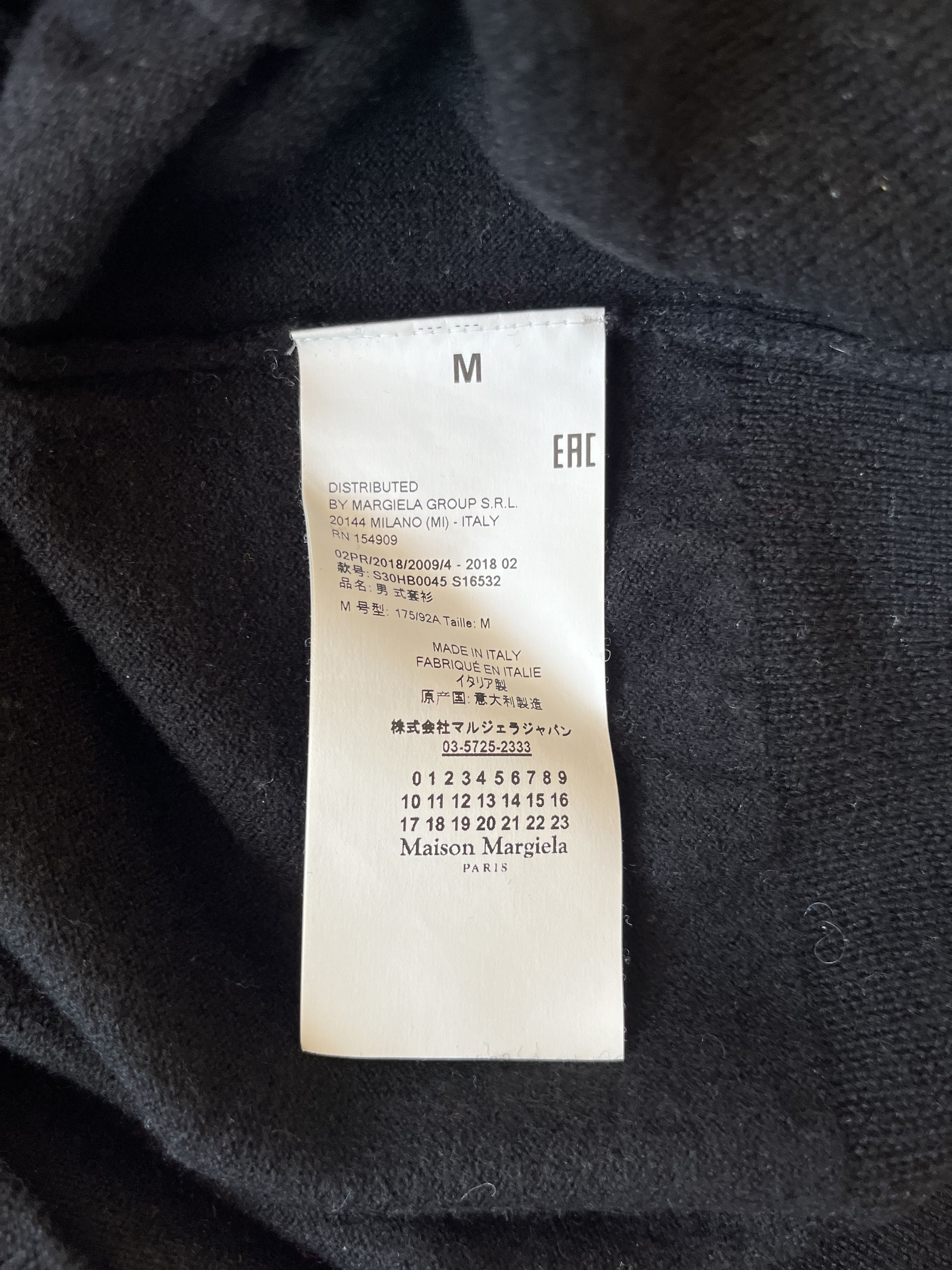 Maison Margiela Maison Margiela Graphic Sweater Size US S / EU 44-46 / 1 - 5 Thumbnail