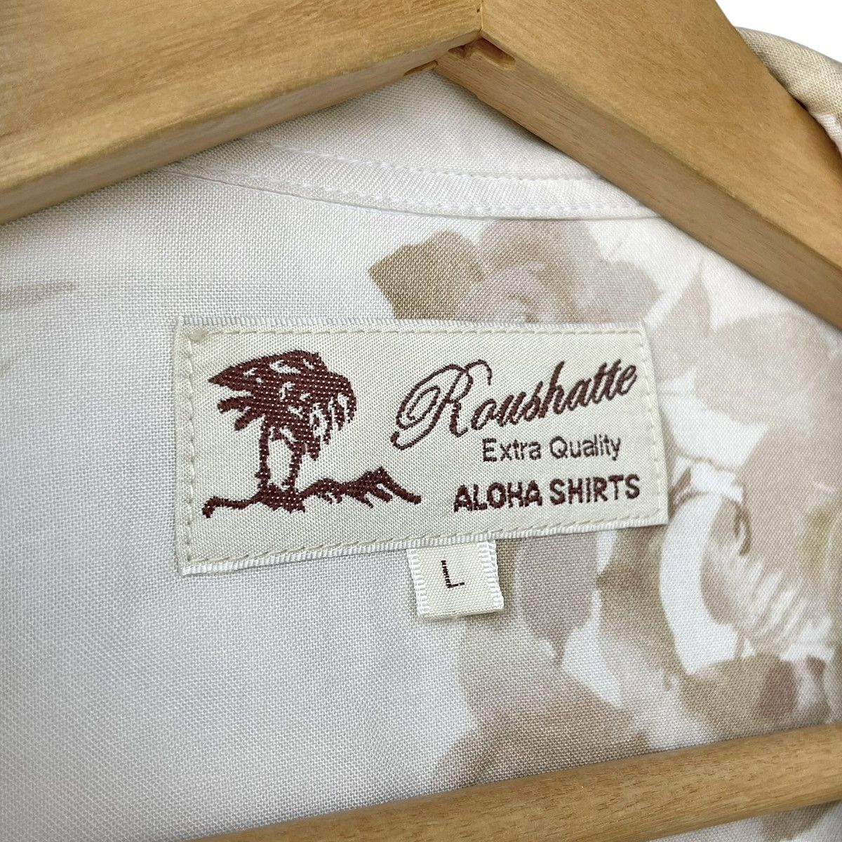 Japanese Brand Roushatte Japan Rayon Floral Hawaiian Shirt Size US L / EU 52-54 / 3 - 6 Thumbnail