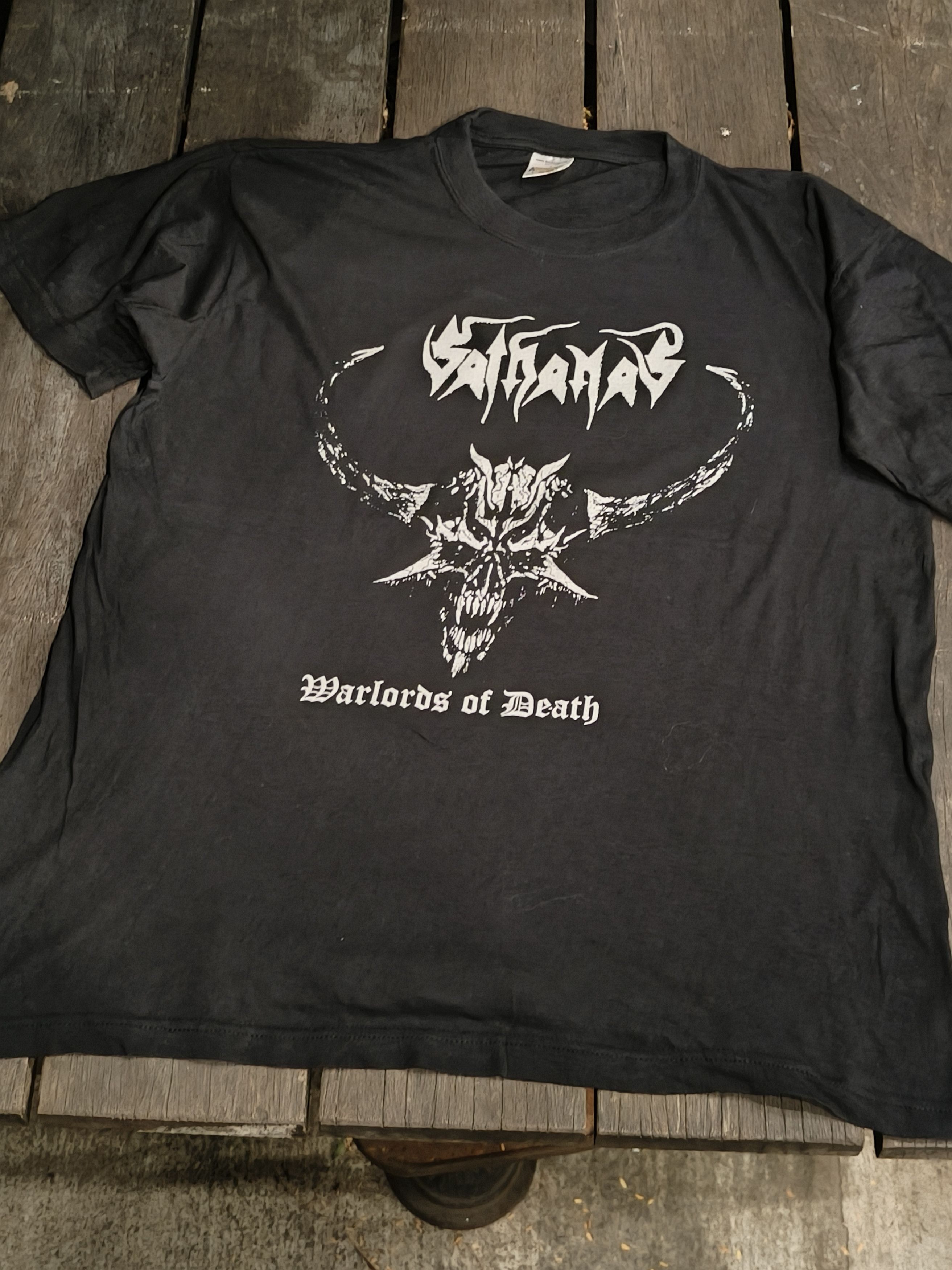 Band Tees Vintage Sathanas (warlords of death) shirt Size US L / EU 52-54 / 3 - 1 Thumbnail