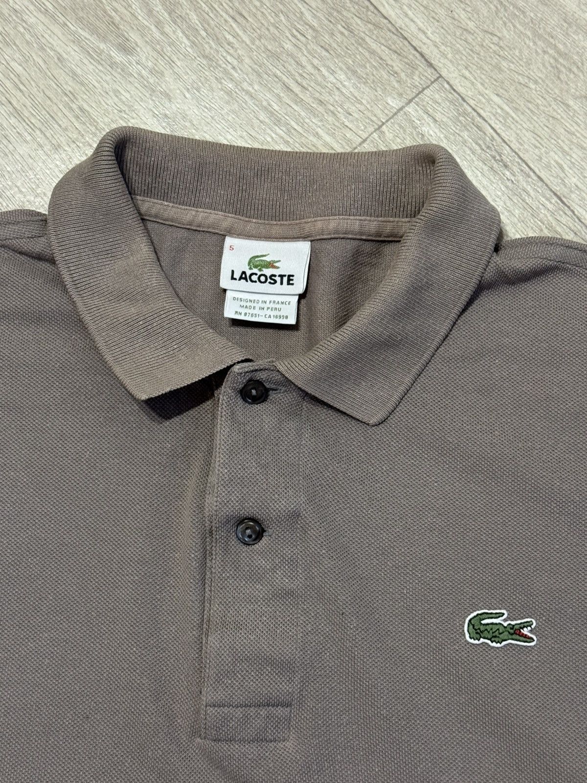 Lacoste 🔷Vintage Lacoste Old Money Polo 90s🔷 Size US L / EU 52-54 / 3 - 3 Thumbnail