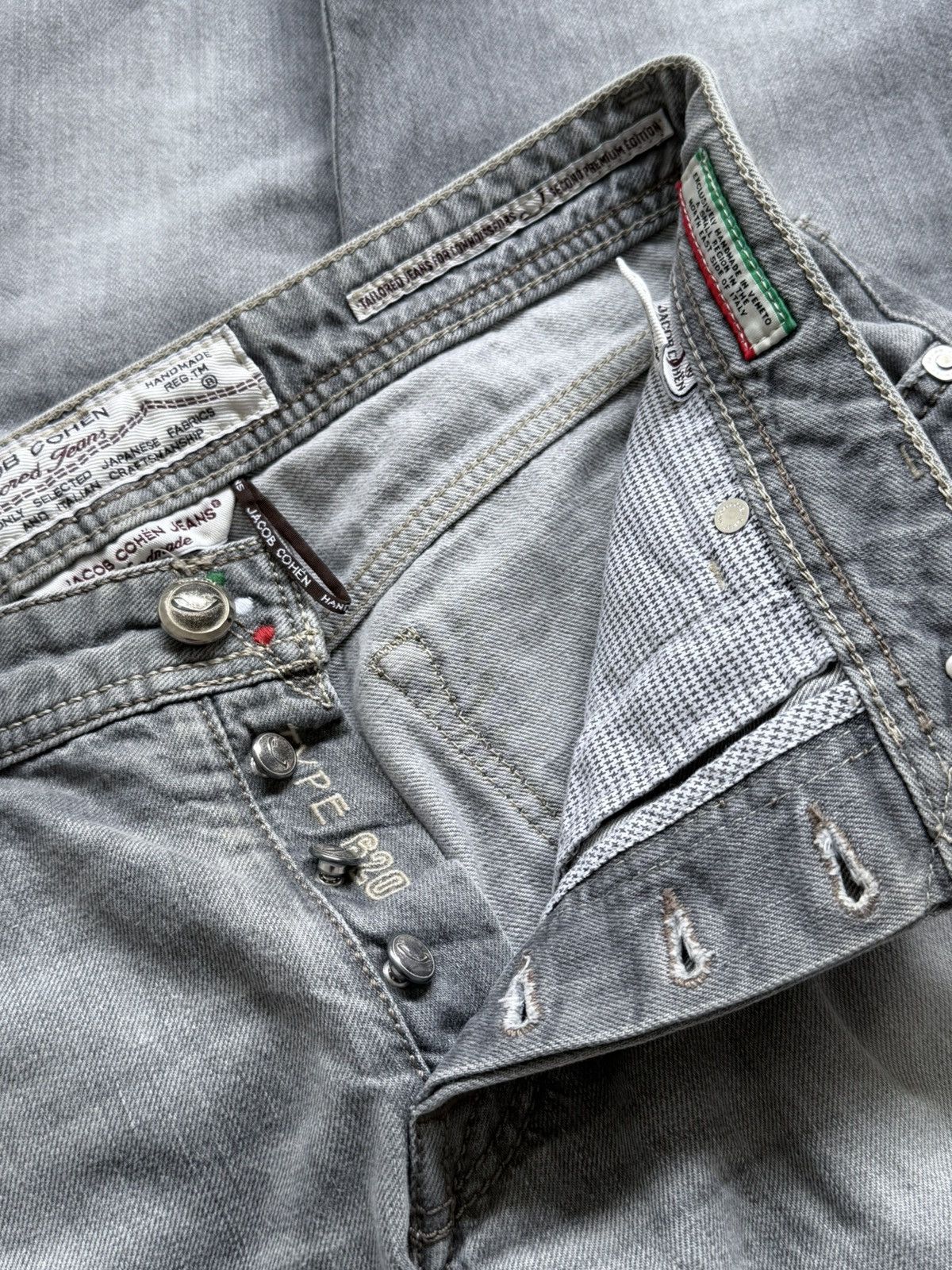 Jacob Cohen Jacob Cohen Type 620 Denim Jeans Size US 35 - 10 Thumbnail
