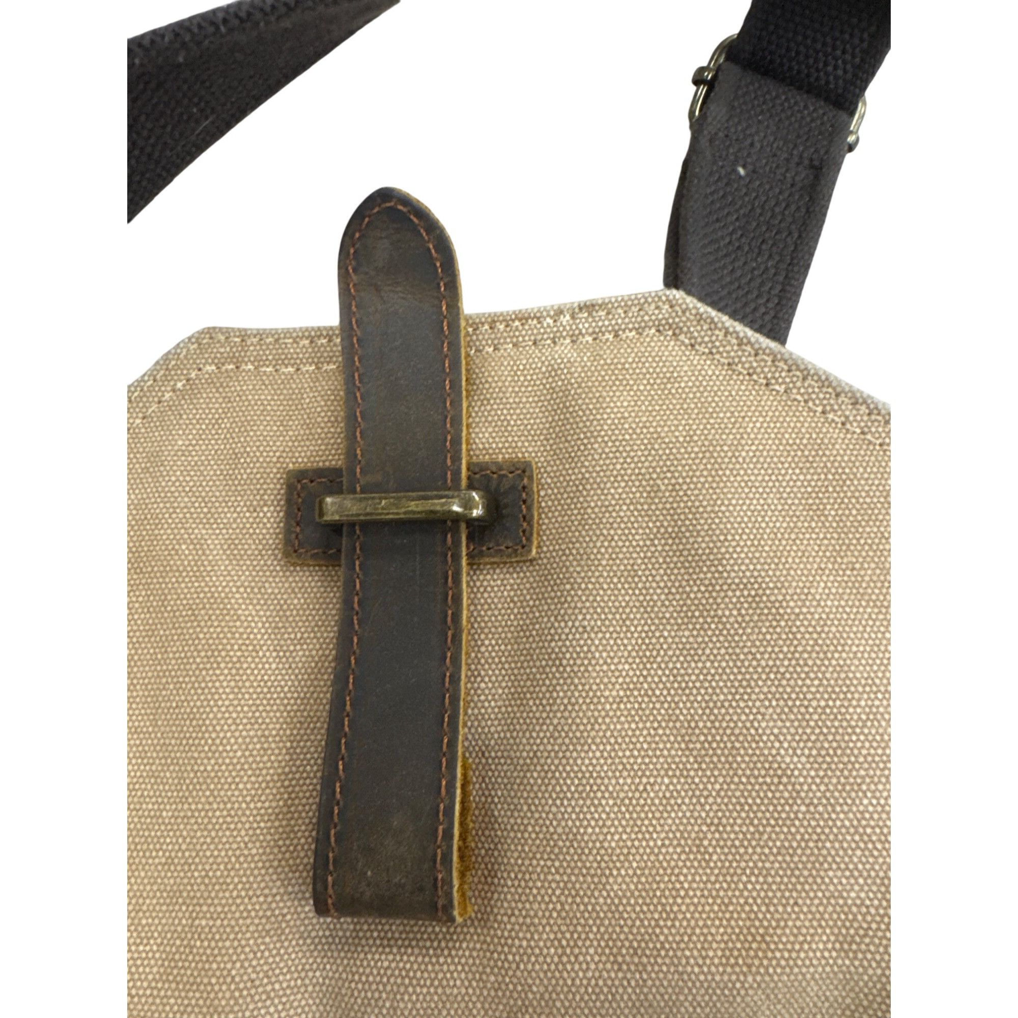 Other Vaschy Canvas & Leather Crossbody Messenger Bag 12x12 SKU 74 Size ONE SIZE - 12 Thumbnail