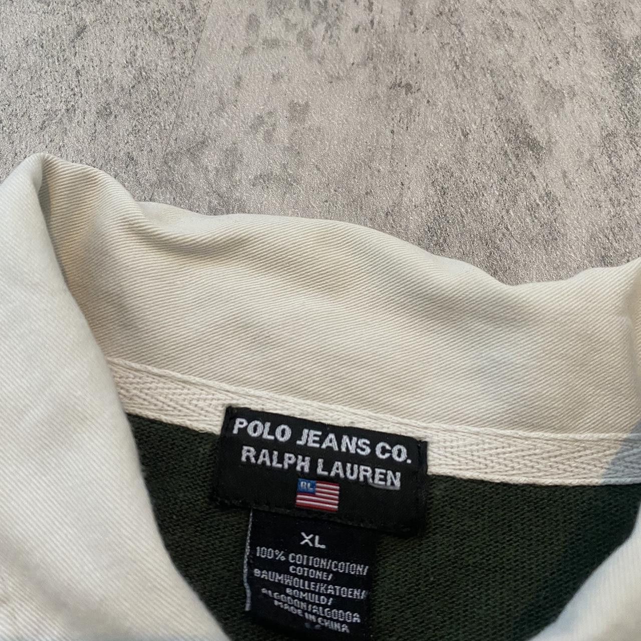 Polo Ralph Lauren Green Polo Ralph Lauren rugby shirt polo Size US XL / EU 56 / 4 - 4 Thumbnail