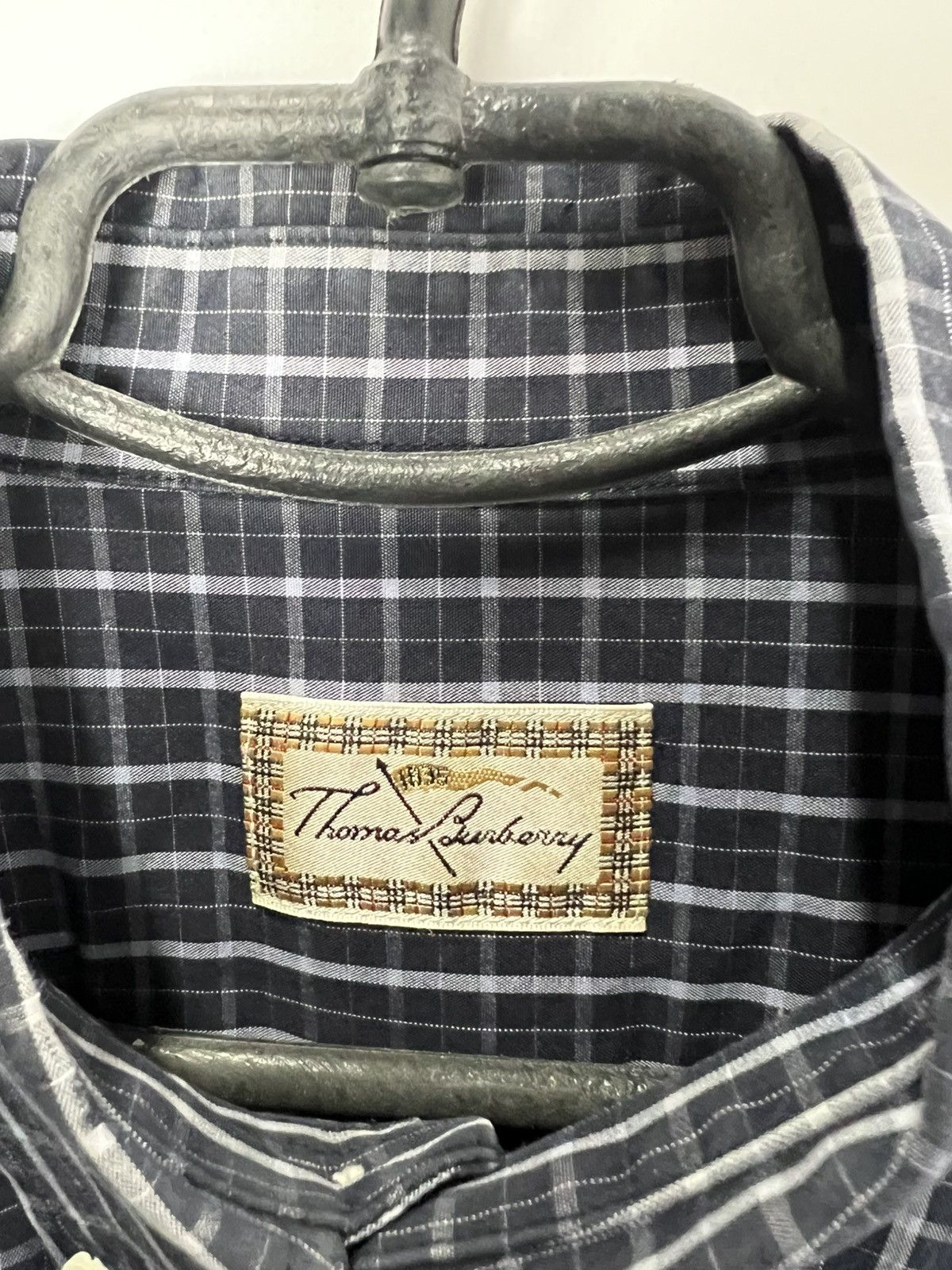 Burberry Vintage streetwear designer Thomas Burberry Shirt Size US L / EU 52-54 / 3 - 5 Thumbnail