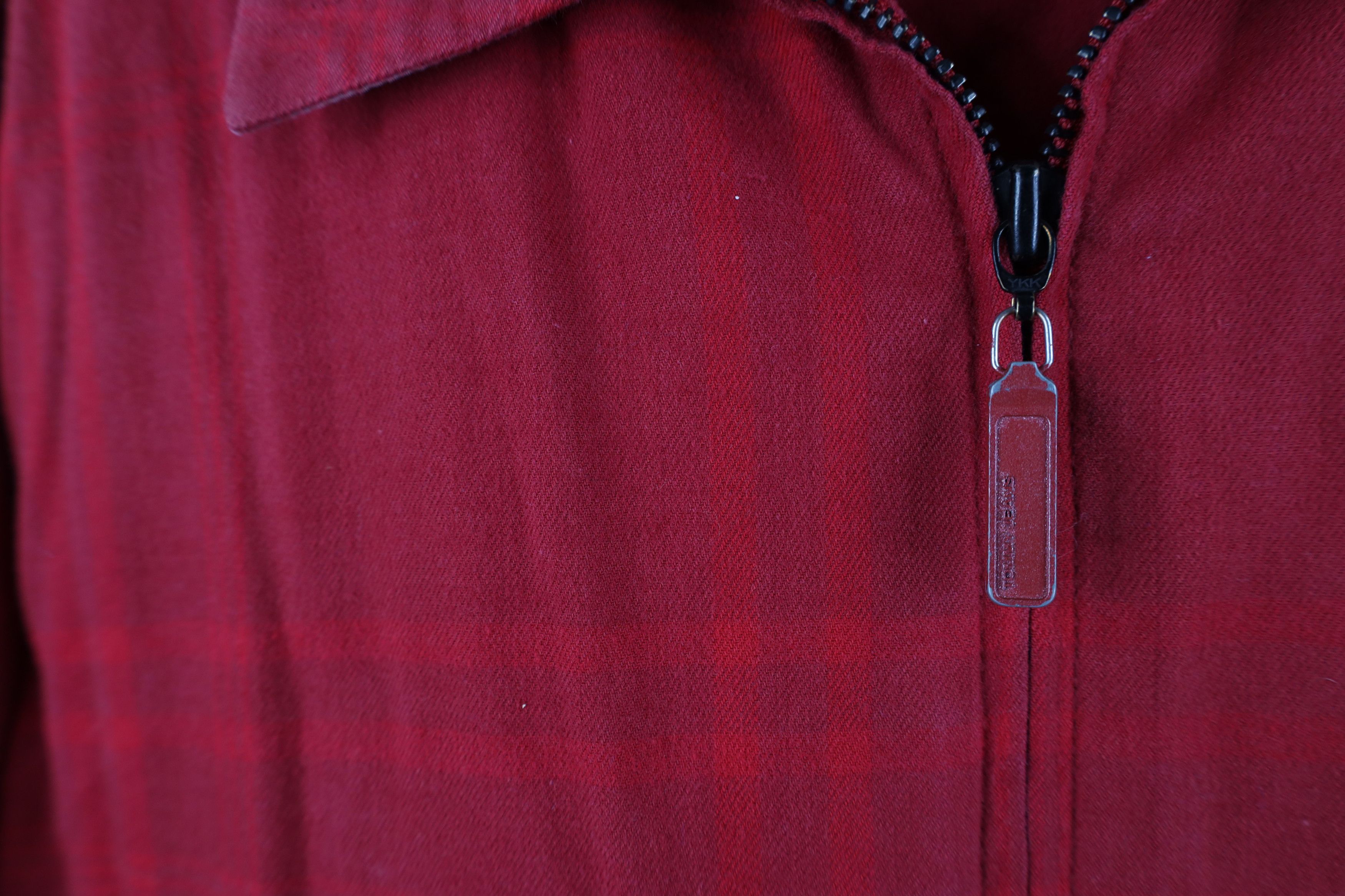 Tommy Hilfiger Vintage 90s Y2K Tommy Hilfiger Flannel Zip Shirt Jacket Size US L / EU 52-54 / 3 - 5 Thumbnail