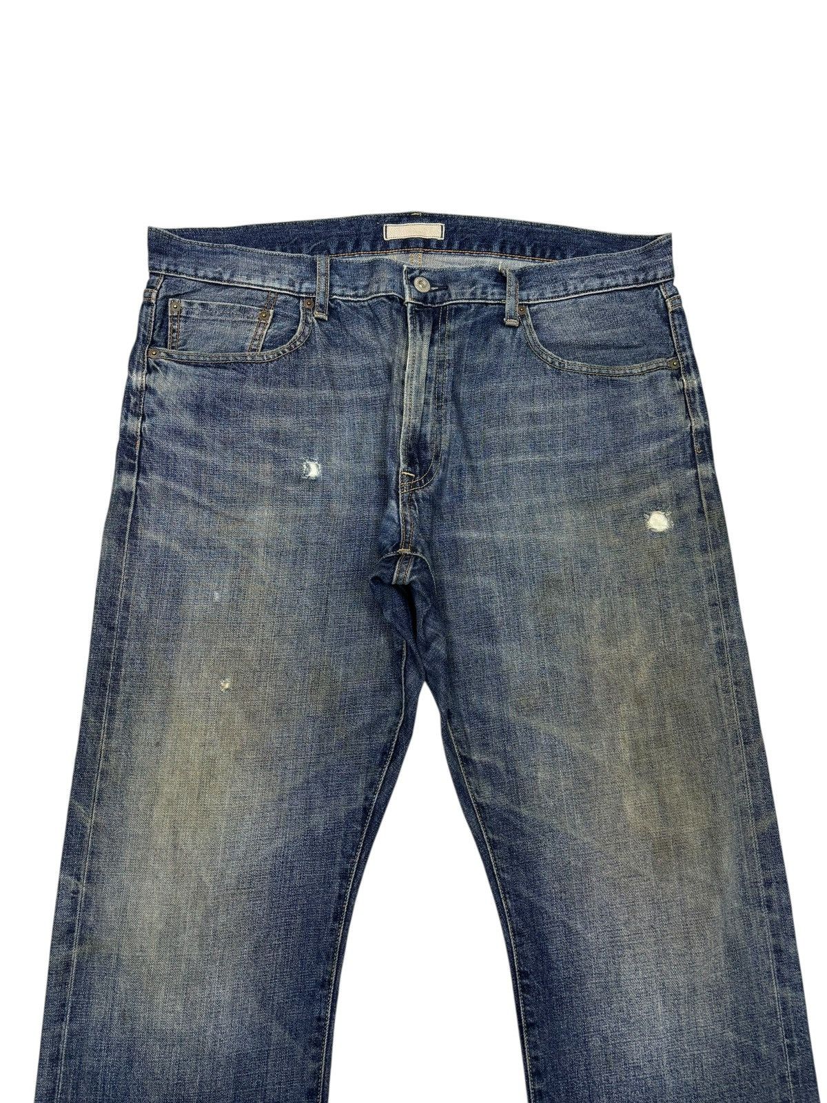Undercover × Uniqlo Vintage Uniqlo Japan Selvedge Baggy Jeans Size US 38 / EU 54 - 6 Thumbnail