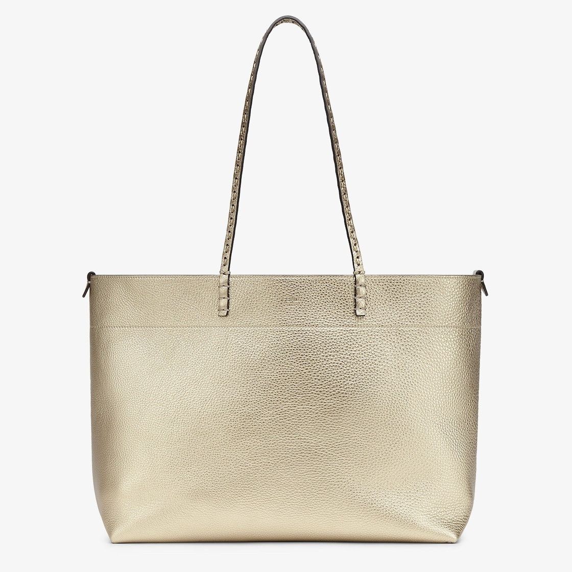 Fendi o1s1wg110126 Size: OS / Medium Roll Bag in Gold Size ONE SIZE - 1 Thumbnail